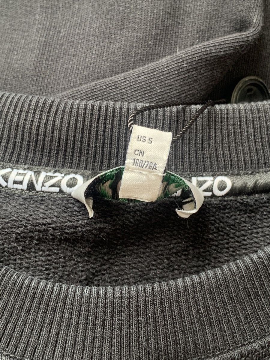Kenzo Kenzo big logo black sweatshirt Size S / US 4 / IT 40 - 8 Thumbnail