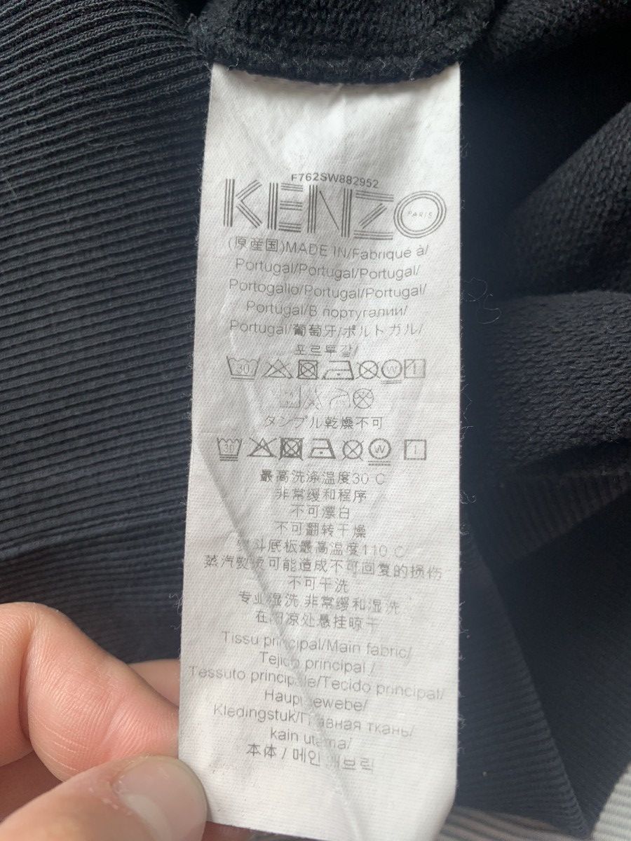 Kenzo Kenzo big logo black sweatshirt Size S / US 4 / IT 40 - 7 Thumbnail