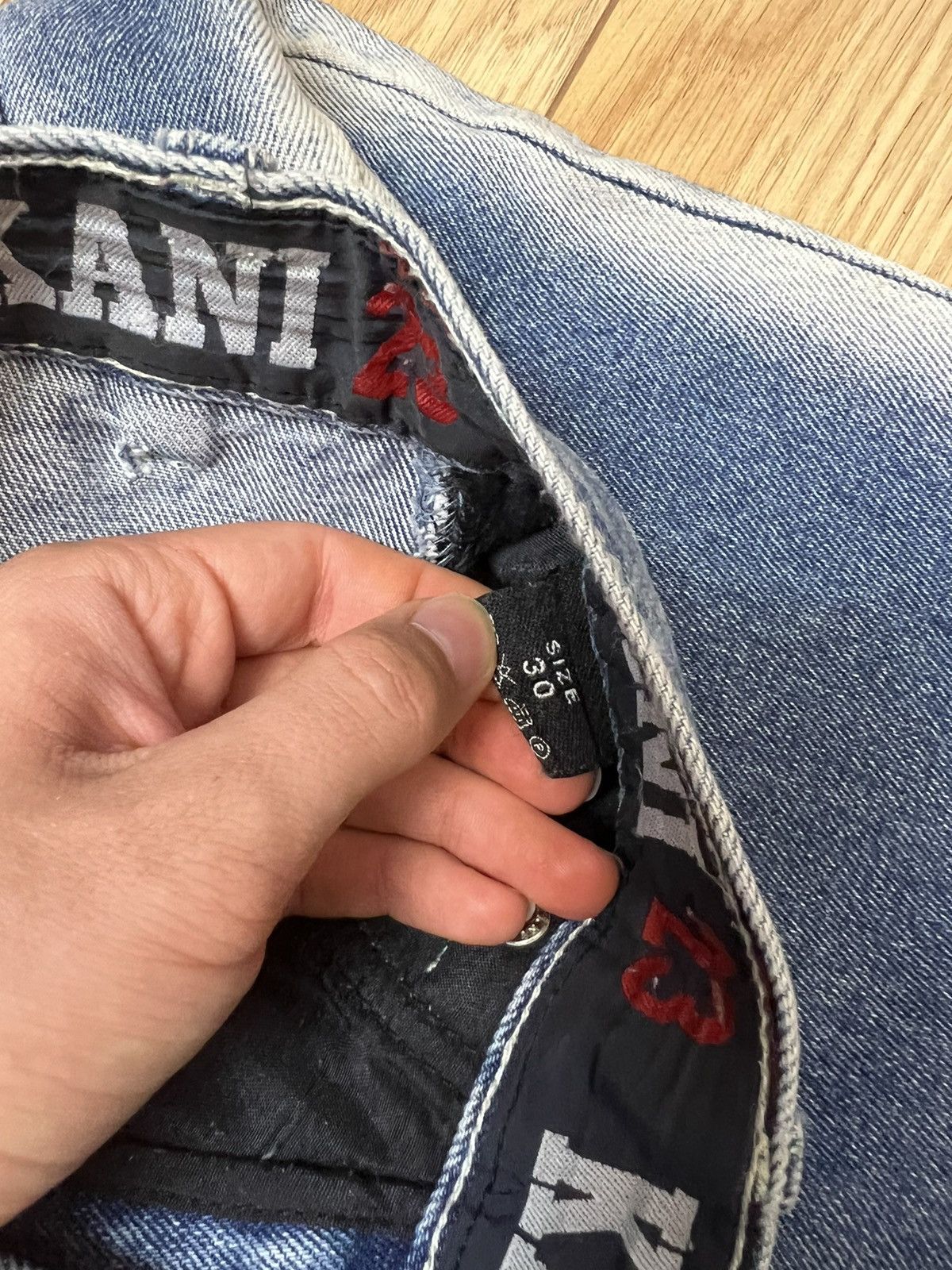 Karl Kani Rare Vintage Karl Kani 23 Baggy Denim Jeans Y2K Rap Hip Hop Size US 30 / EU 46 - 6 Thumbnail