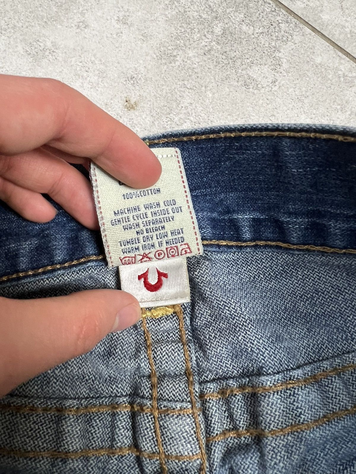 True Religion Authentic True Religion Straight Leg 32 Denim Jeans Pants Size US 32 / EU 48 - 11 Thumbnail