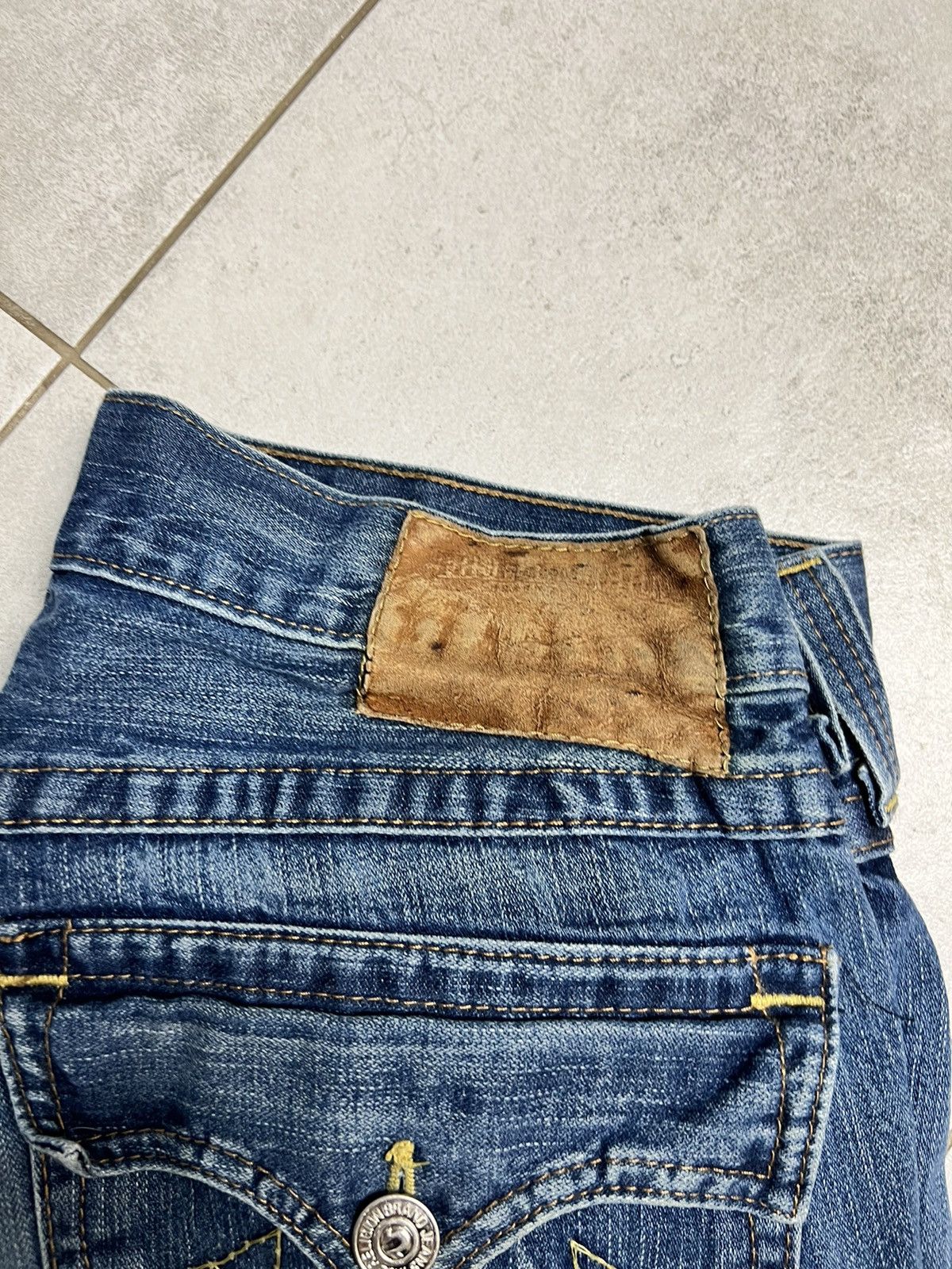 True Religion Authentic True Religion Straight Leg 32 Denim Jeans Pants Size US 32 / EU 48 - 7 Thumbnail