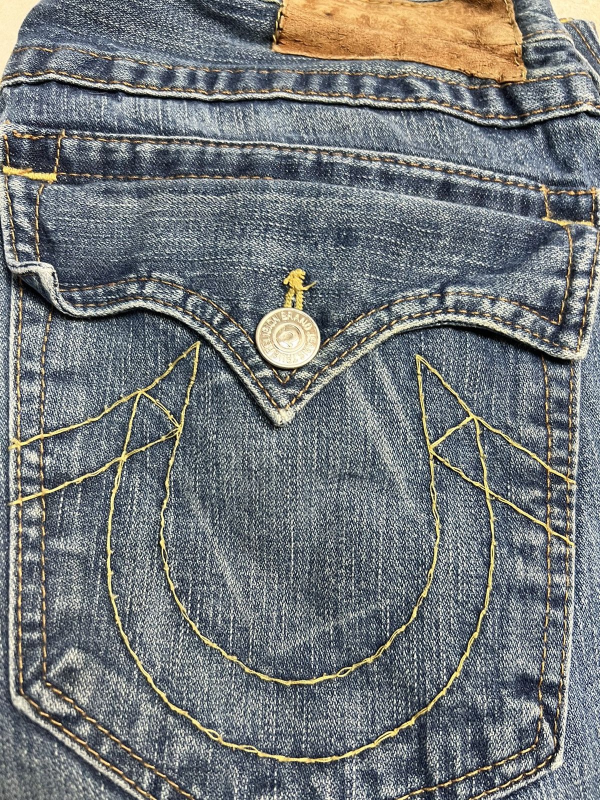True Religion Authentic True Religion Straight Leg 32 Denim Jeans Pants Size US 32 / EU 48 - 4 Thumbnail