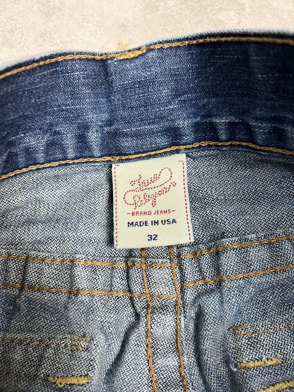 True Religion Authentic True Religion Straight Leg 32 Denim Jeans Pants Size US 32 / EU 48 - 10 Thumbnail