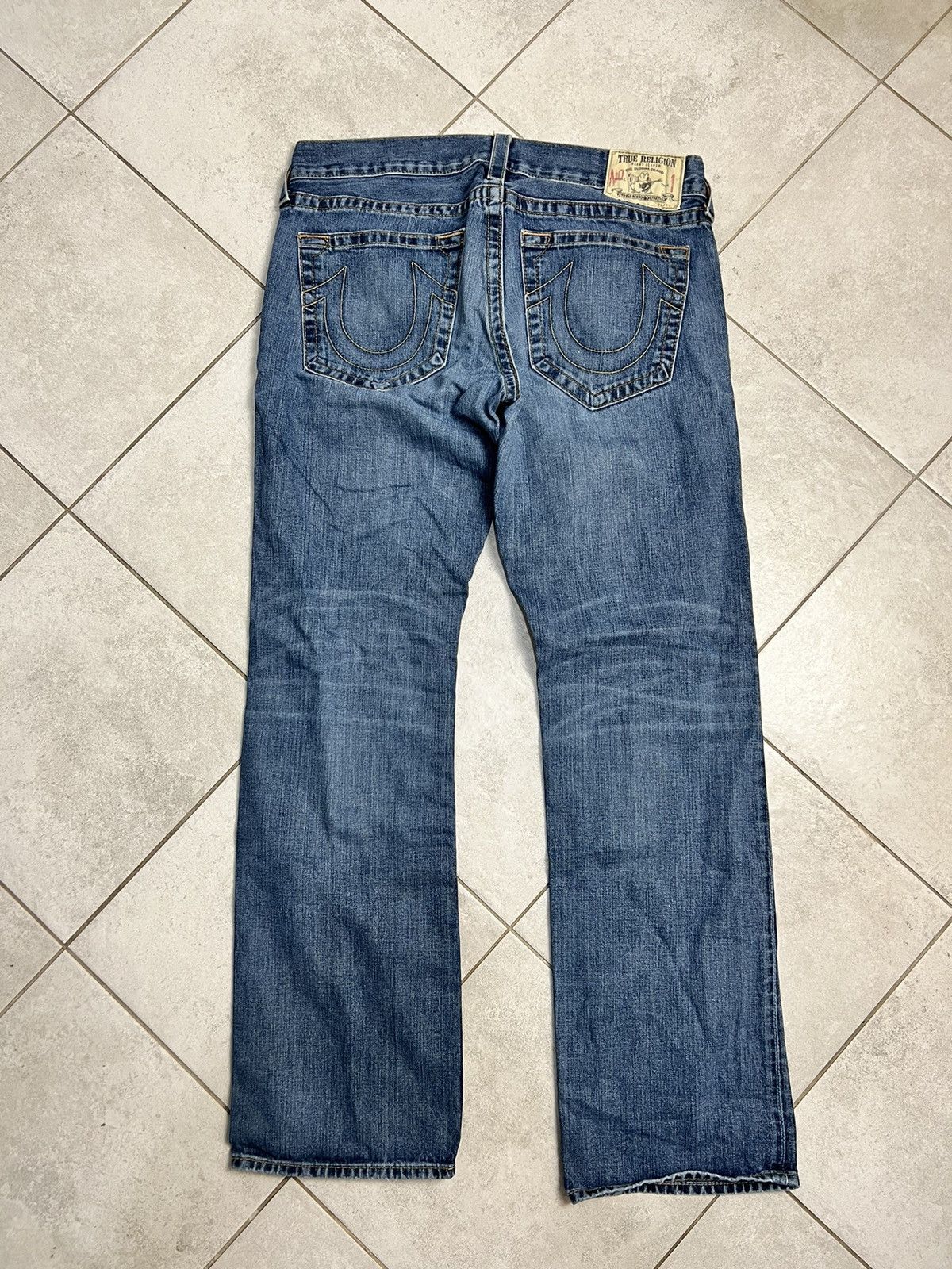 True Religion Rare Authentic True Religion Bobby Drip Y2K Denim Jeans 36 Size US 36 / EU 52 - 1 Thumbnail