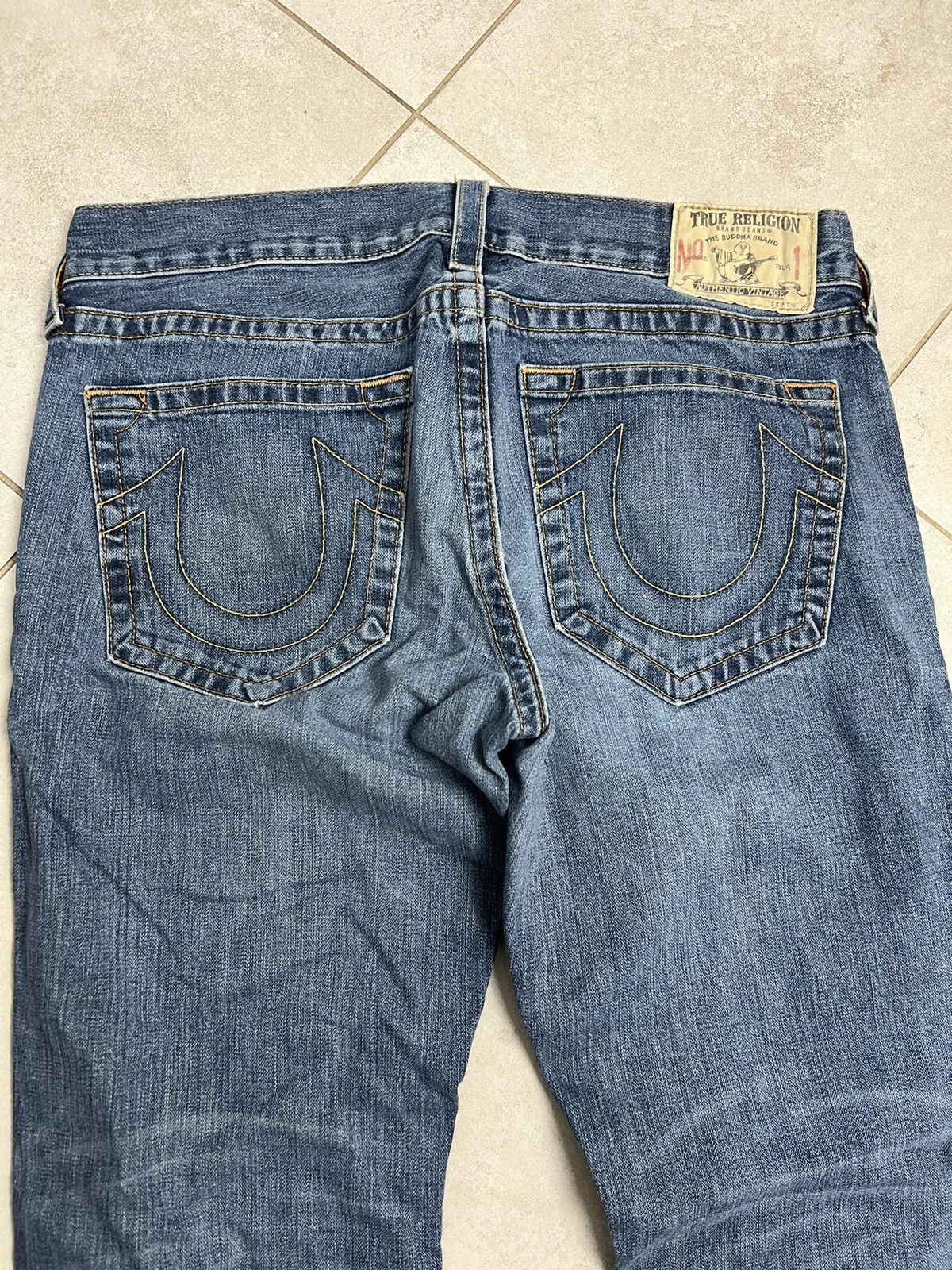 True Religion Rare Authentic True Religion Bobby Drip Y2K Denim Jeans 36 Size US 36 / EU 52 - 5 Thumbnail