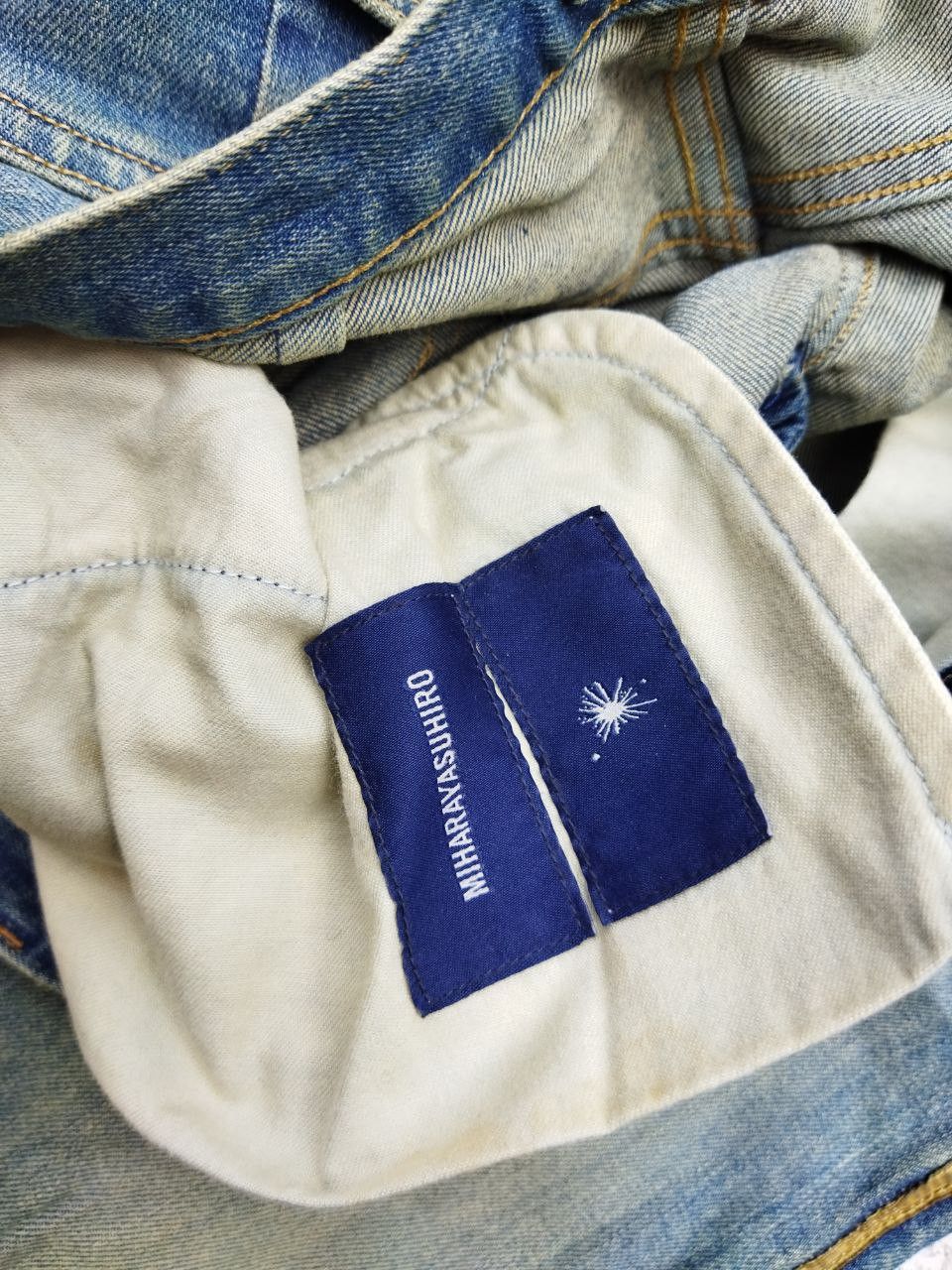 Maison MIHARA YASUHIRO Miharayasuhiro Japan Distressed Jeans Size US 34 / EU 50 - 5 Thumbnail
