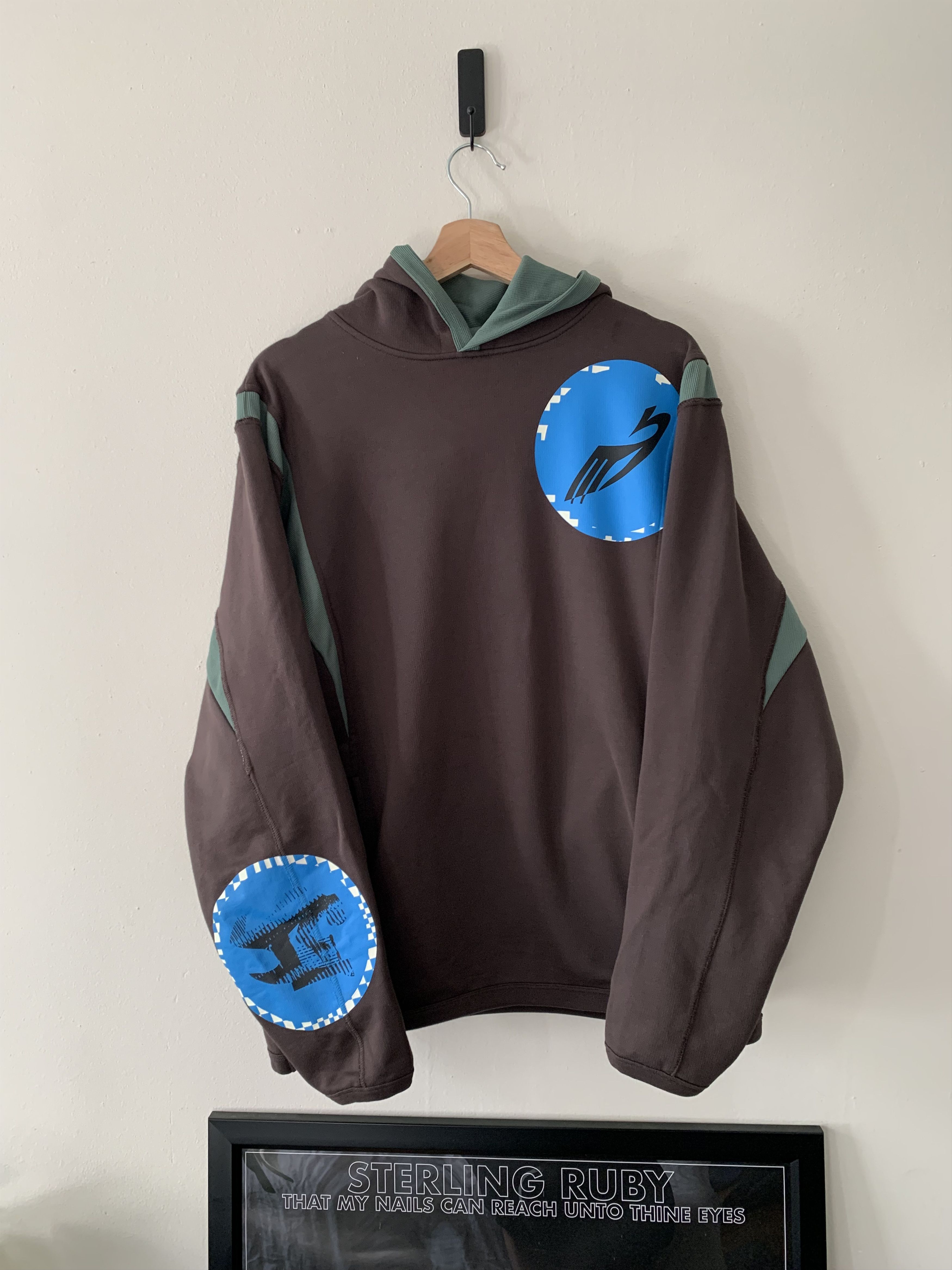 image of Kiko Kostadinov Tulcea Hoodie in Brown, Men's (Size Large)