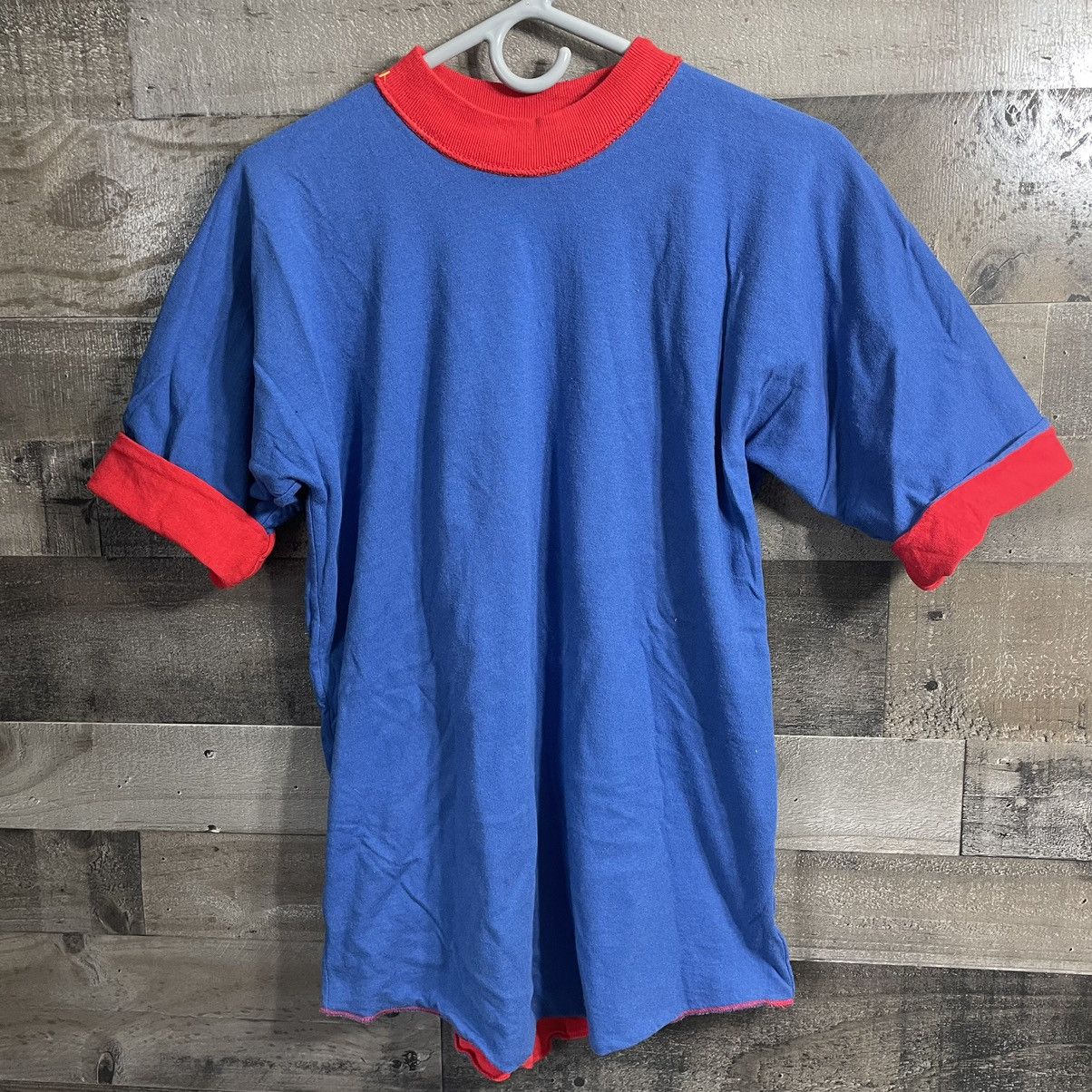 Vintage 70s RUSSELL ATHLETIC reversible tee shirt - www.disolcolor.com