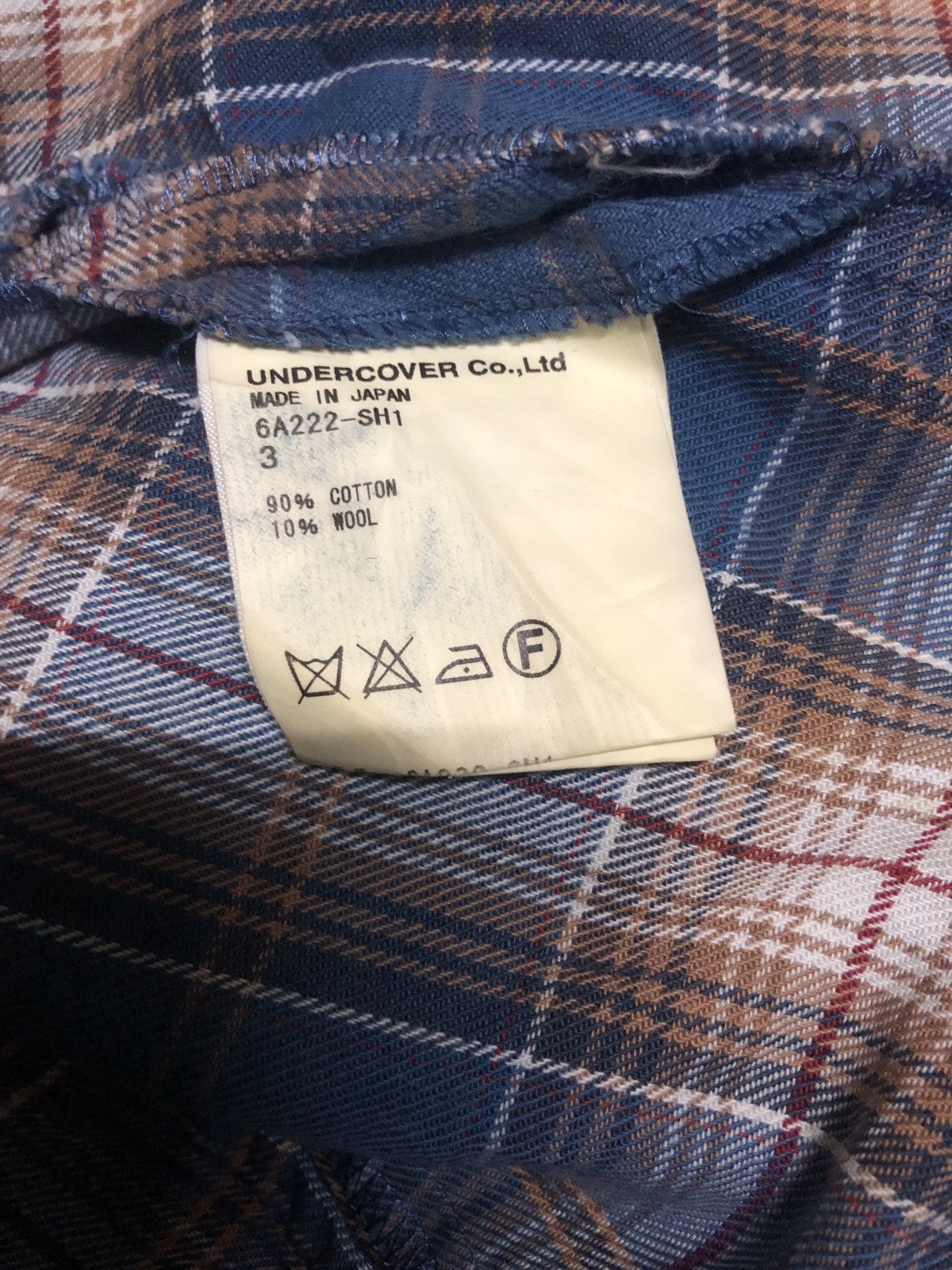 Jun Takahashi ‼️OFFER‼️Undercover flannel costume made by designer nan Size US M / EU 48-50 / 2 - 15 Thumbnail