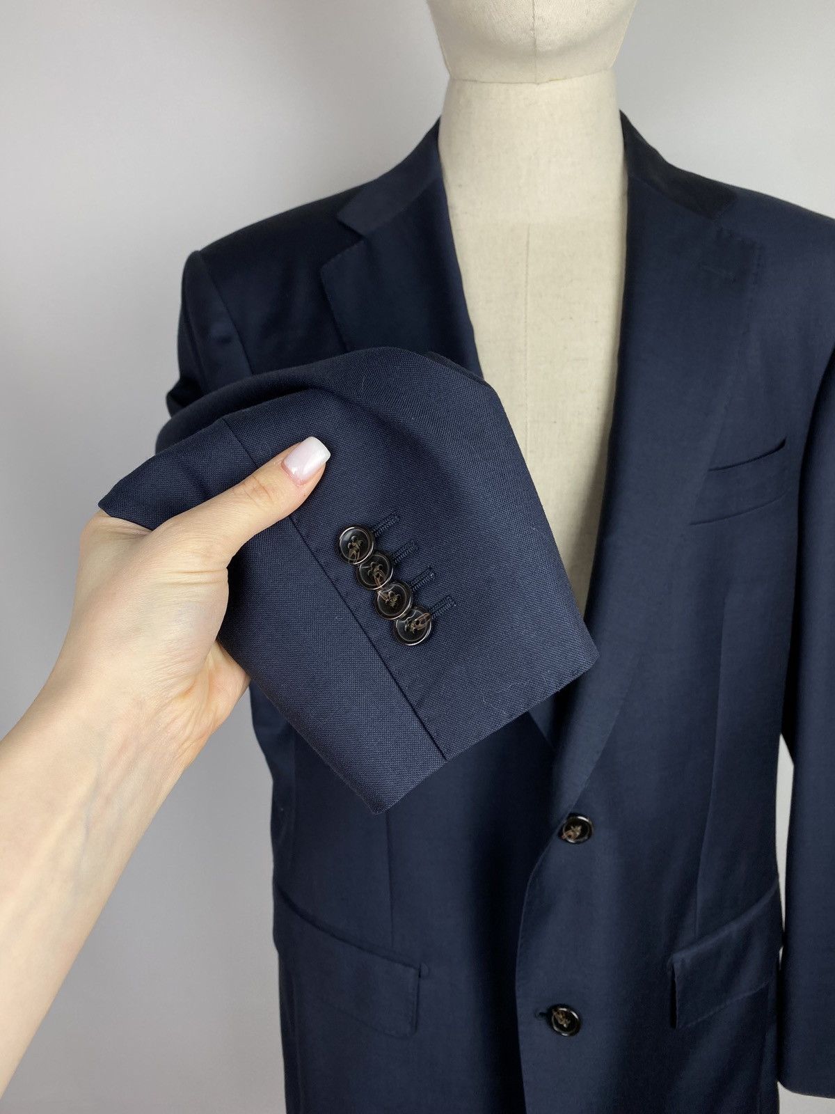 Suitsupply × Vitale Barberis Canonico Suitsupply Vitale Barberis Cannonico pure wool blazer jacket Size 42R - 6 Thumbnail