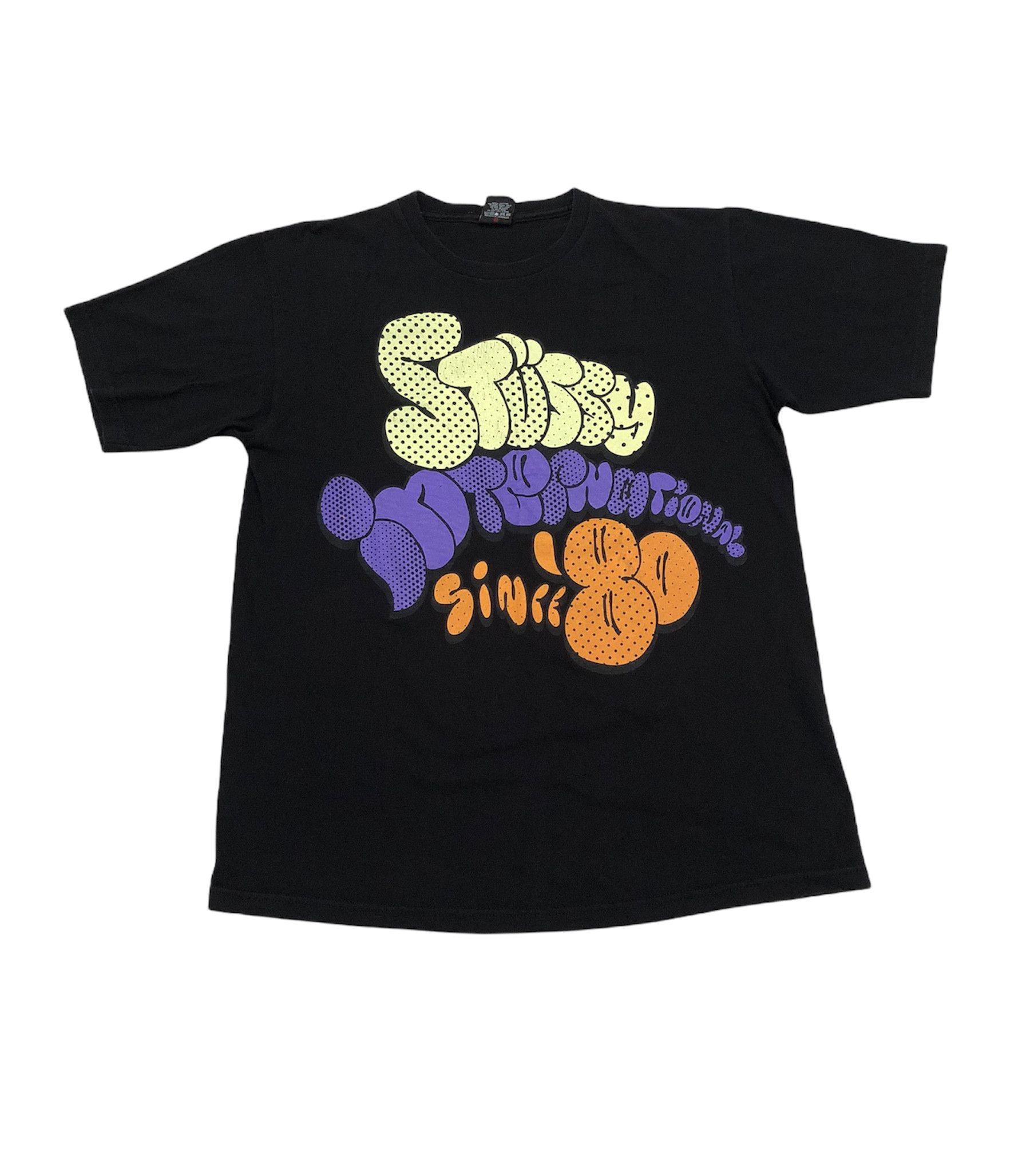 Stussy Vintage Stussy Graffiti Design Tshirt Size US L / EU 52-54 / 3 - 1 Thumbnail