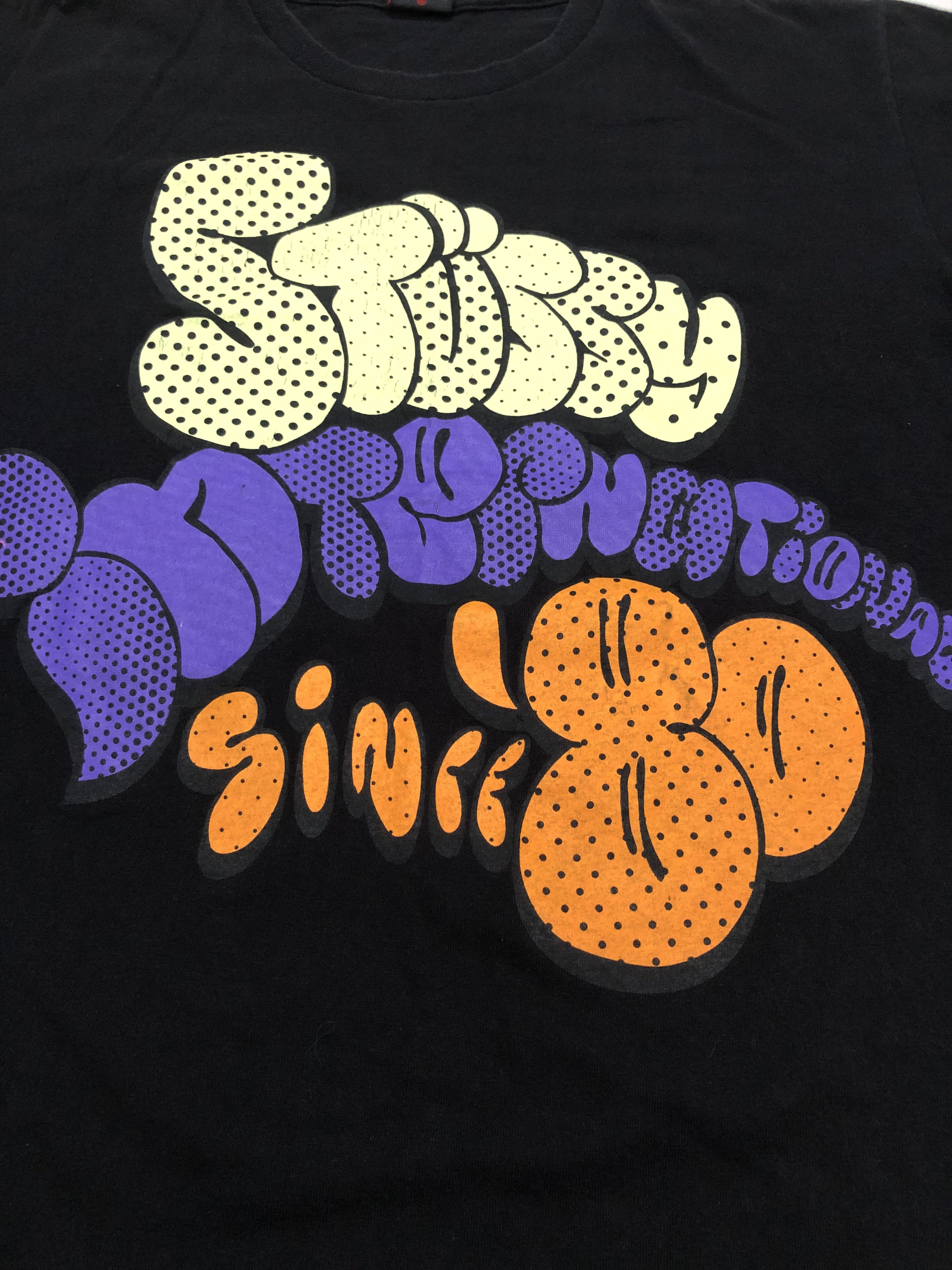 Stussy Vintage Stussy Graffiti Design Tshirt Size US L / EU 52-54 / 3 - 2 Thumbnail