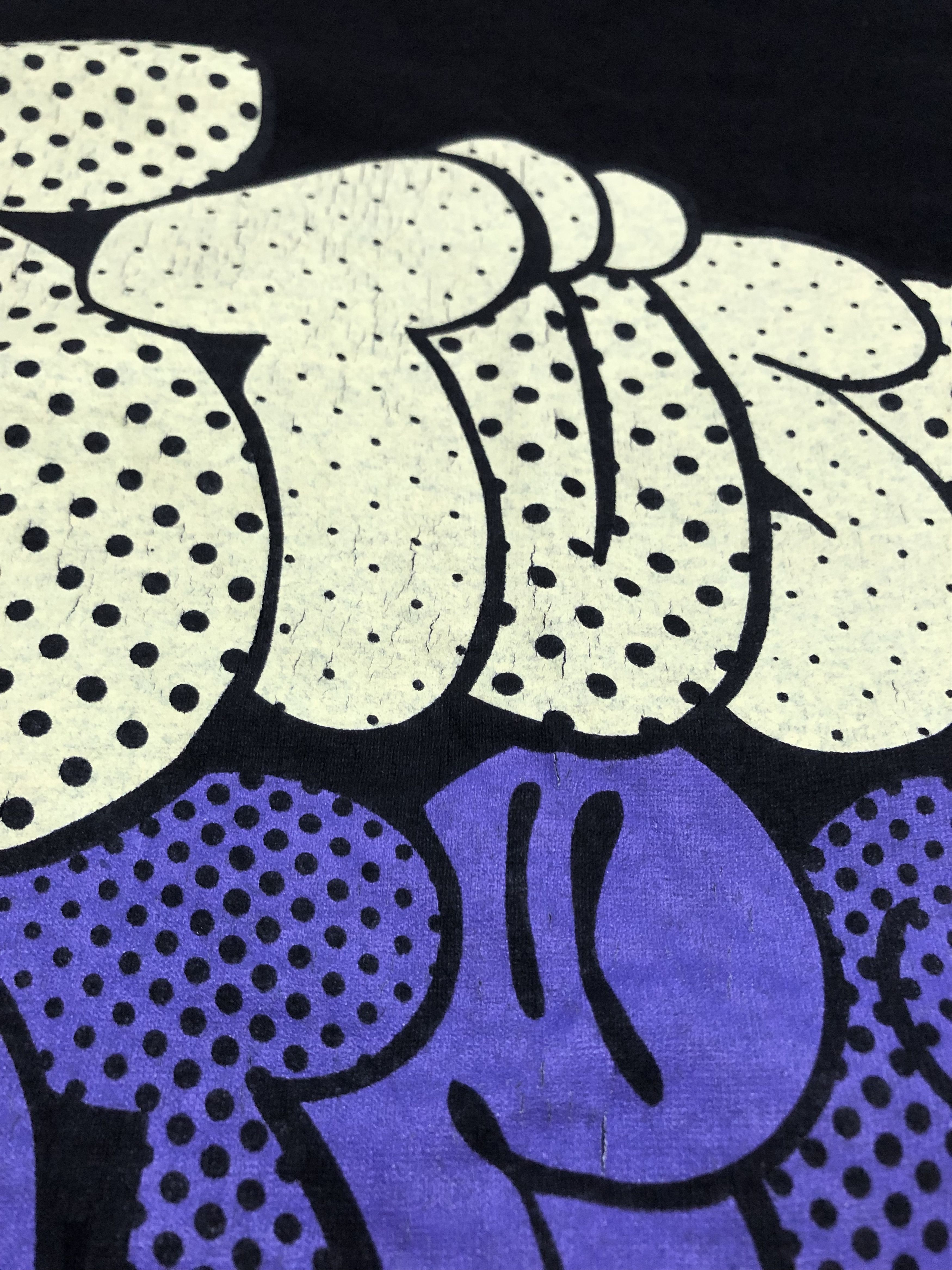 Stussy Vintage Stussy Graffiti Design Tshirt Size US L / EU 52-54 / 3 - 3 Thumbnail