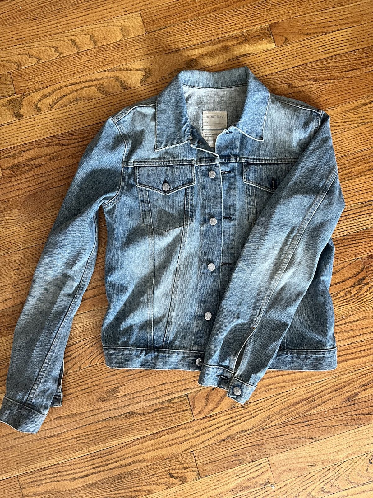 Helmut Lang coated denim jacketコーティングデニム 本人期 helmut lang デニムジャケット コーティング加工