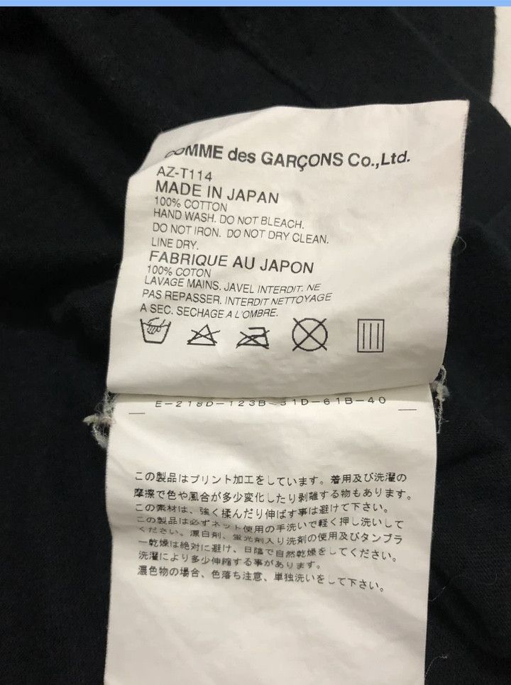 Comme des Garcons COMME des GARCONS PLAY Tshirt Size US M / EU 48-50 / 2 - 7 Thumbnail
