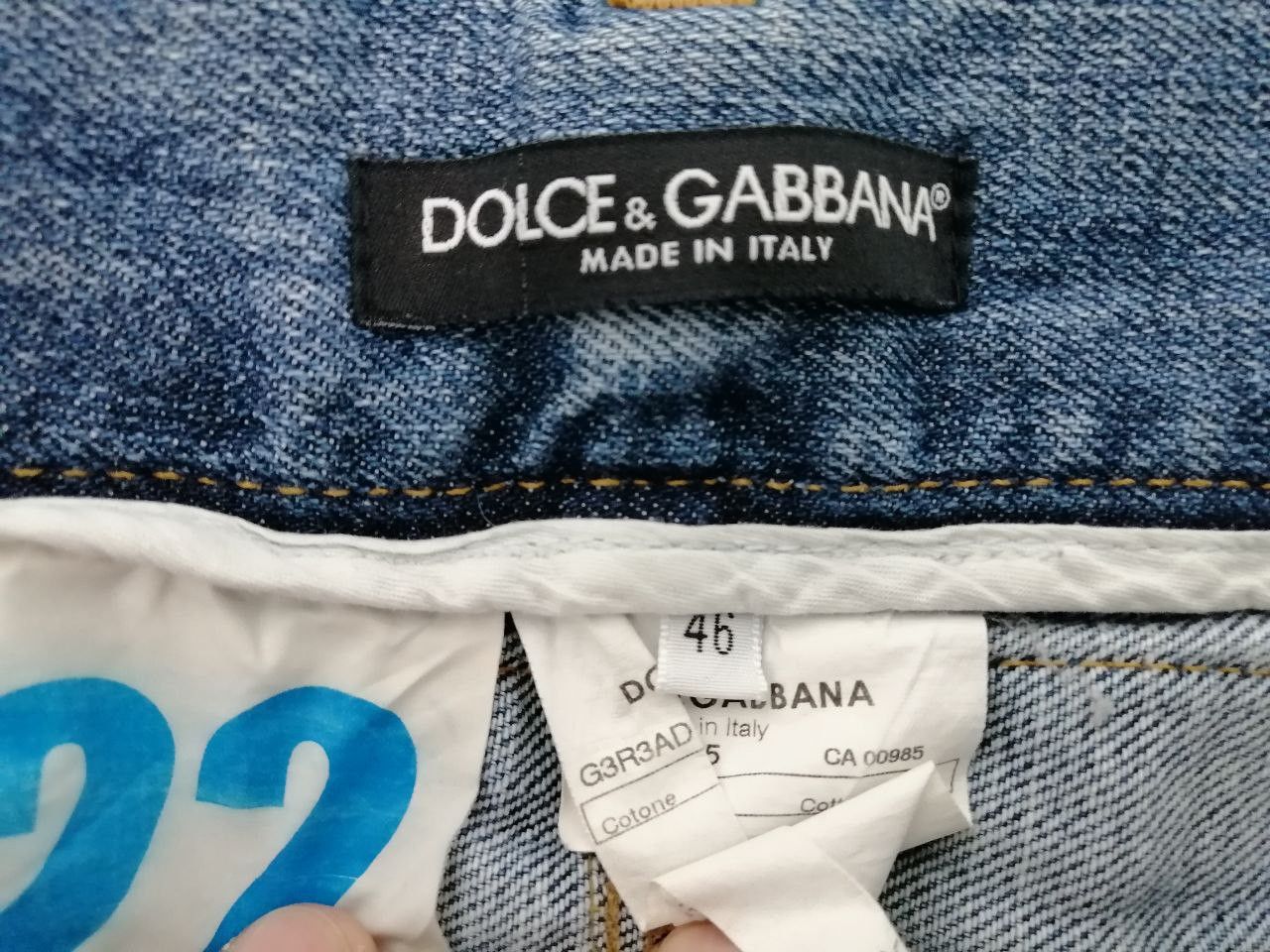 Dolce & Gabbana D&G distressed loose fit jeans Size US 30 / EU 46 - 10 Thumbnail