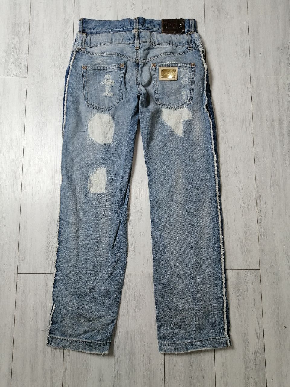 Dolce & Gabbana D&G distressed loose fit jeans Size US 30 / EU 46 - 4 Thumbnail