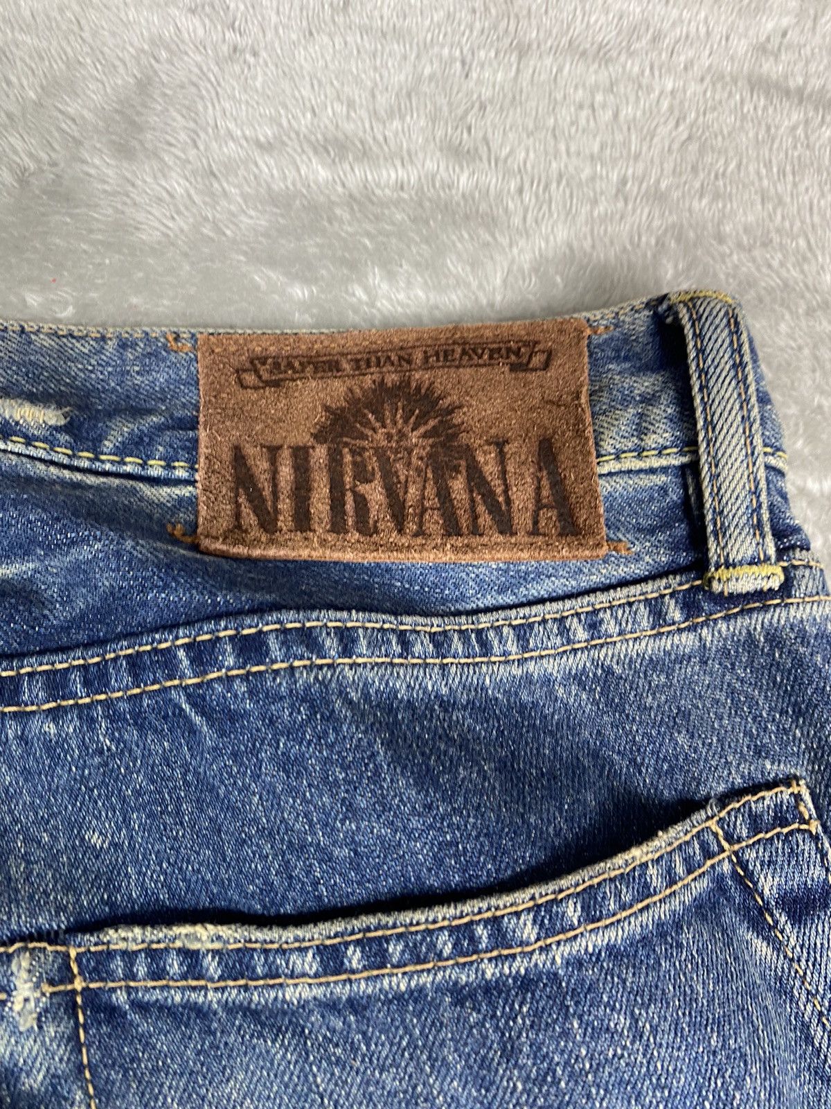 Hysteric Glamour × Nirvana Hysteric Glamour Nirvana Kurt Cobain. S0257 Size US 31 - 10 Thumbnail