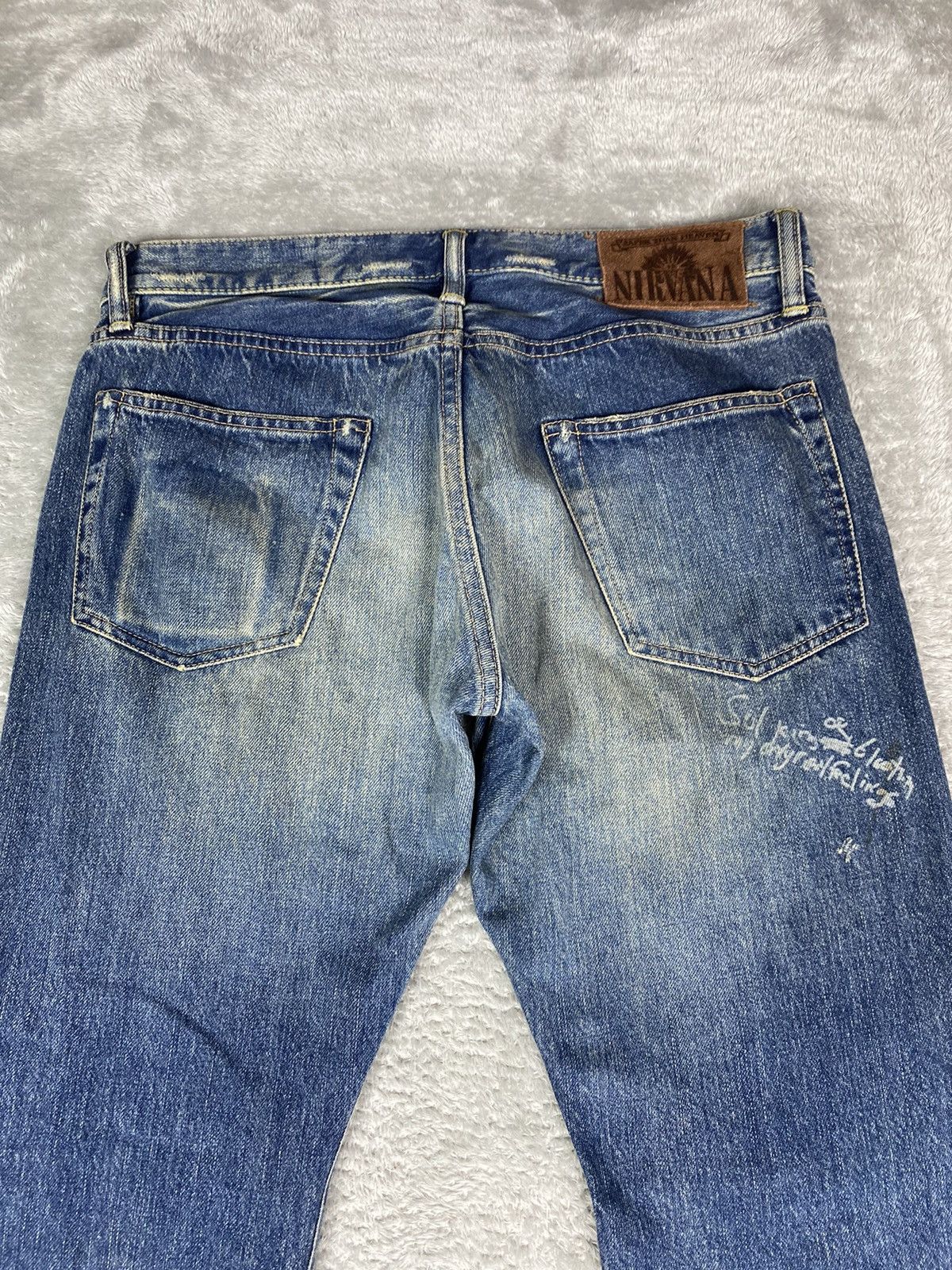 Hysteric Glamour × Nirvana Hysteric Glamour Nirvana Kurt Cobain. S0257 Size US 31 - 8 Thumbnail