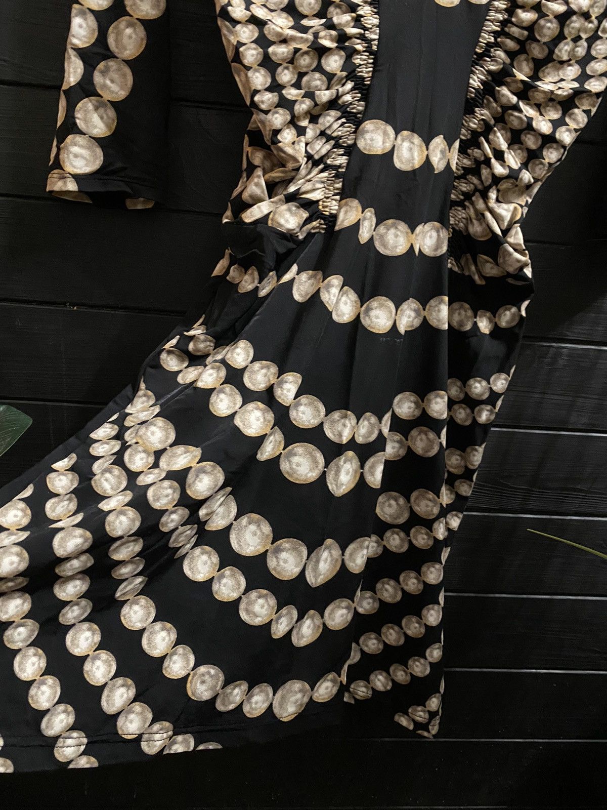 Just Cavalli × Roberto Cavalli Rare Luxury Roberto Cavalli Pearl Print Dress. Size M / US 6-8 / IT 42-44 - 5 Thumbnail
