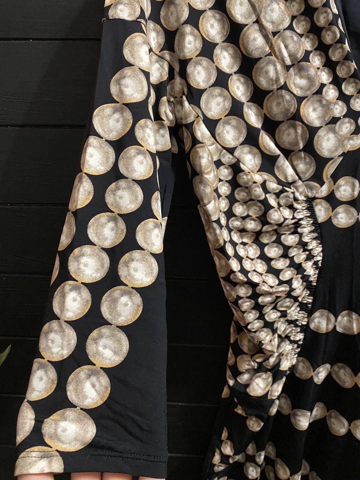 Just Cavalli × Roberto Cavalli Rare Luxury Roberto Cavalli Pearl Print Dress. Size M / US 6-8 / IT 42-44 - 3 Thumbnail