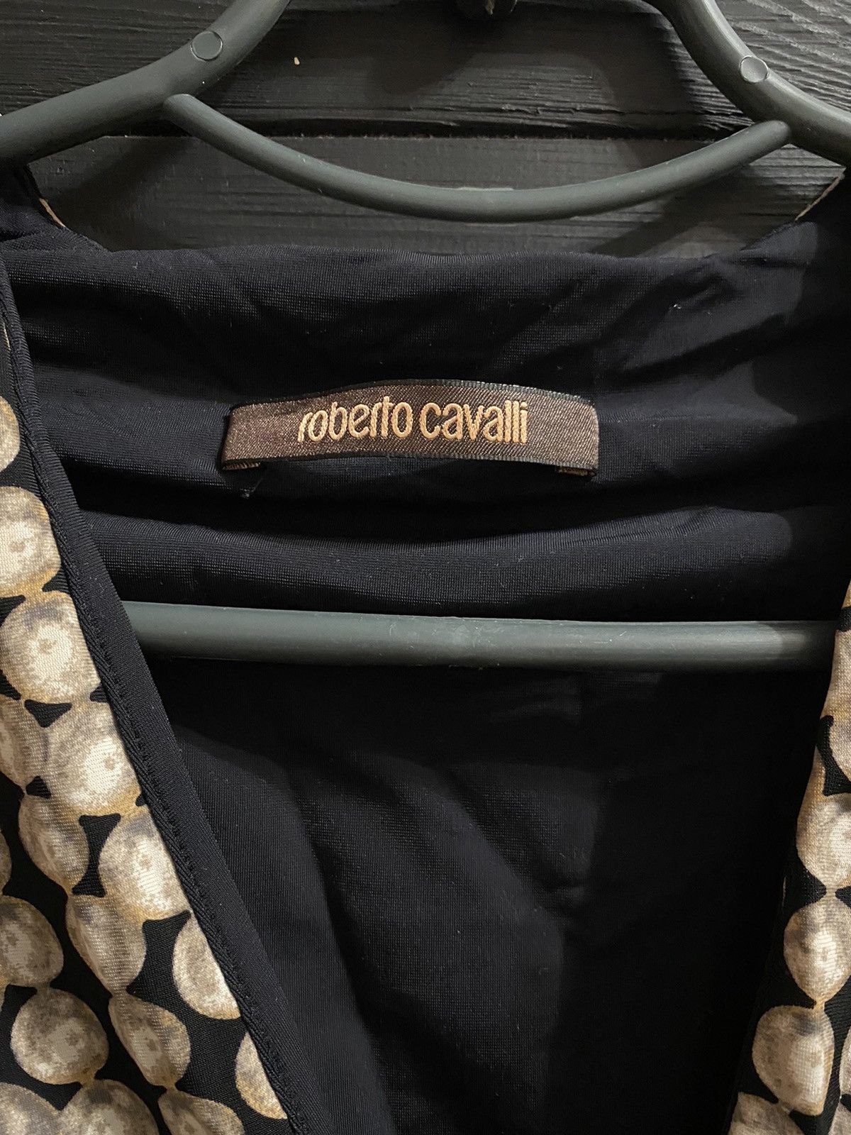 Just Cavalli × Roberto Cavalli Rare Luxury Roberto Cavalli Pearl Print Dress. Size M / US 6-8 / IT 42-44 - 2 Thumbnail