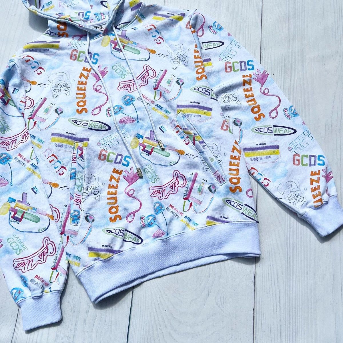 GCDS GCDS hoodie streetwear Size US M / EU 48-50 / 2 - 3 Thumbnail