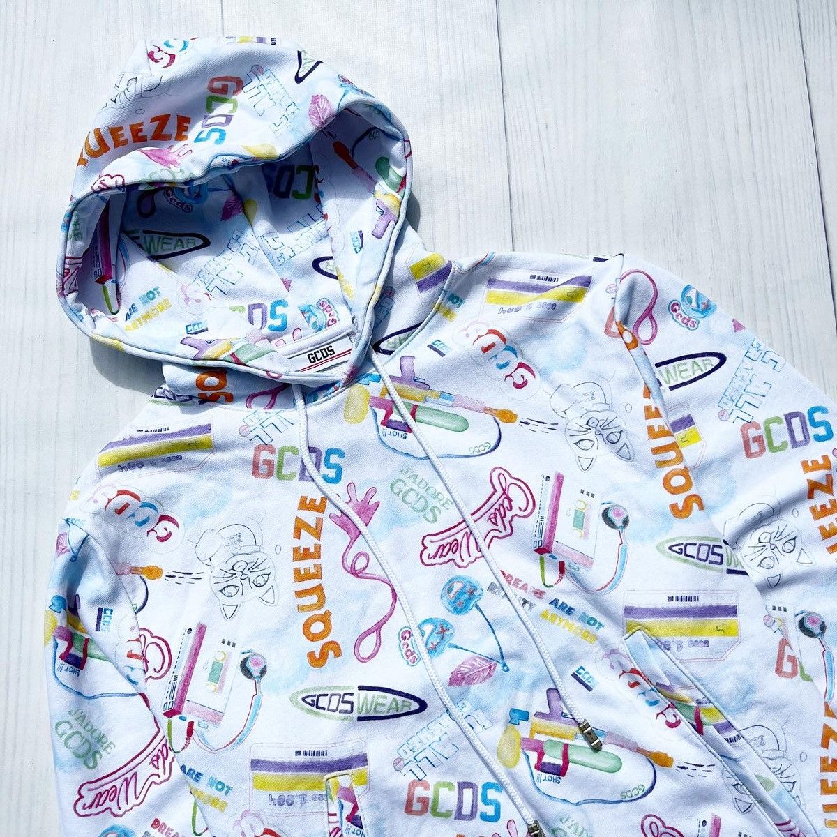 GCDS GCDS hoodie streetwear Size US M / EU 48-50 / 2 - 2 Thumbnail