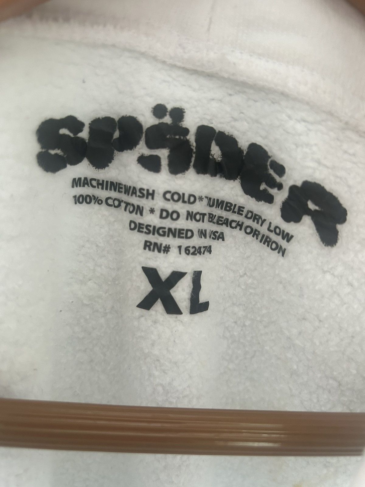 Sp5der Sp5der Worldwide OG Rhinestone Hoodie Size US XL / EU 56 / 4 - 7 Thumbnail