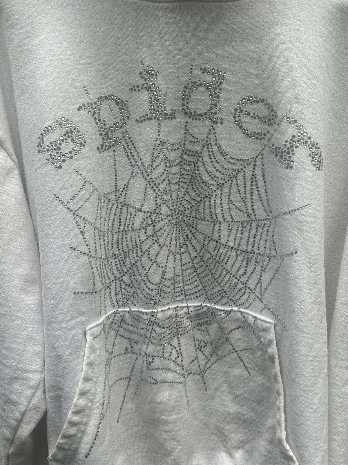 Sp5der Sp5der Worldwide OG Rhinestone Hoodie Size US XL / EU 56 / 4 - 3 Thumbnail