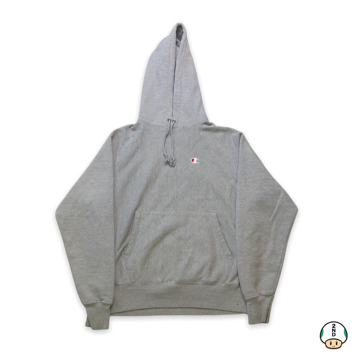 Champion Champion Reverse Weave Hoodie Logo Hood Sweatshirt Pullover Size US M / EU 48-50 / 2 - 1 Thumbnail