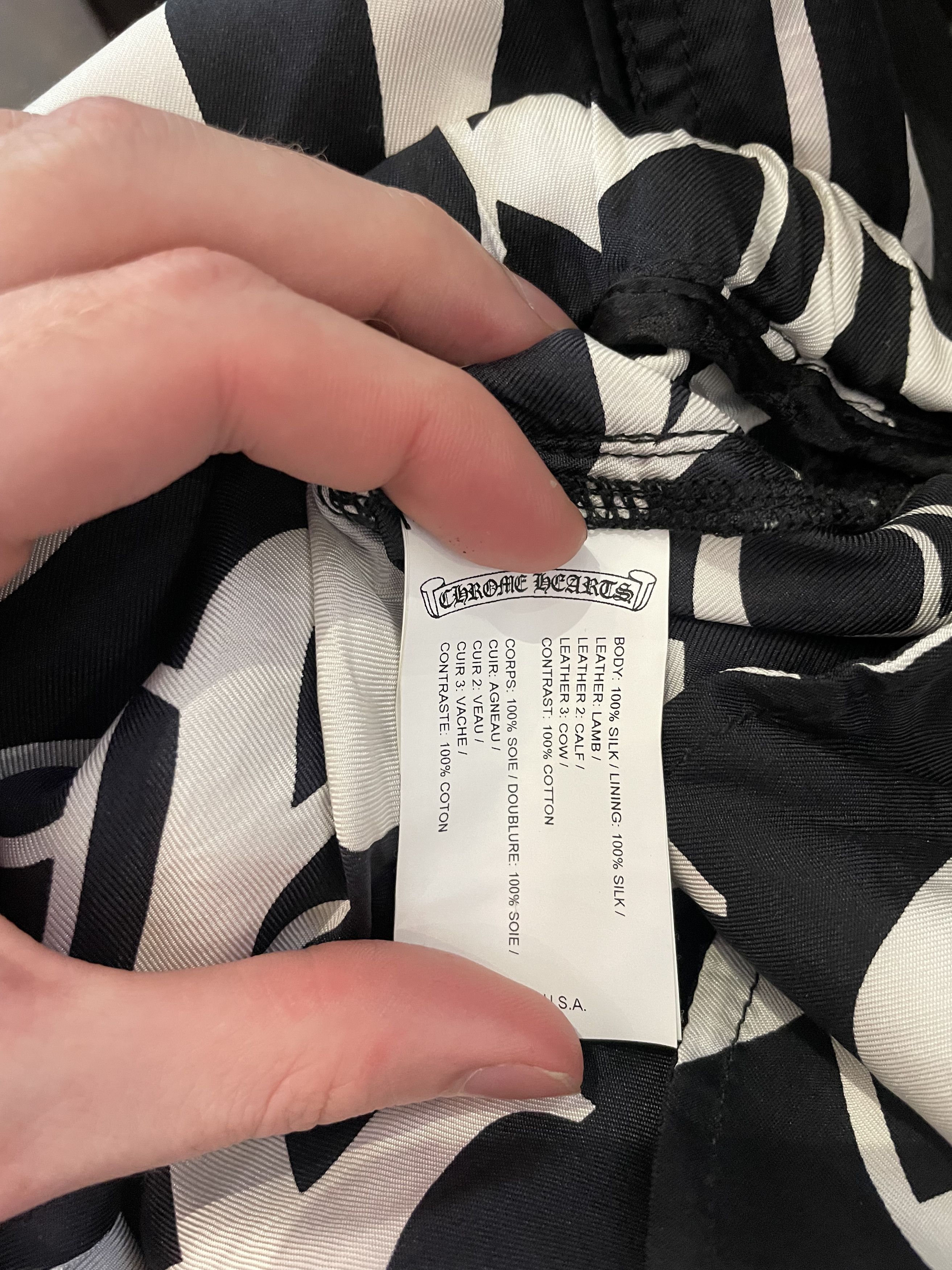 Chrome Hearts SILKY CHROME HEARTS MATTY BOY TRUNKS Size US 31 - 3 Thumbnail