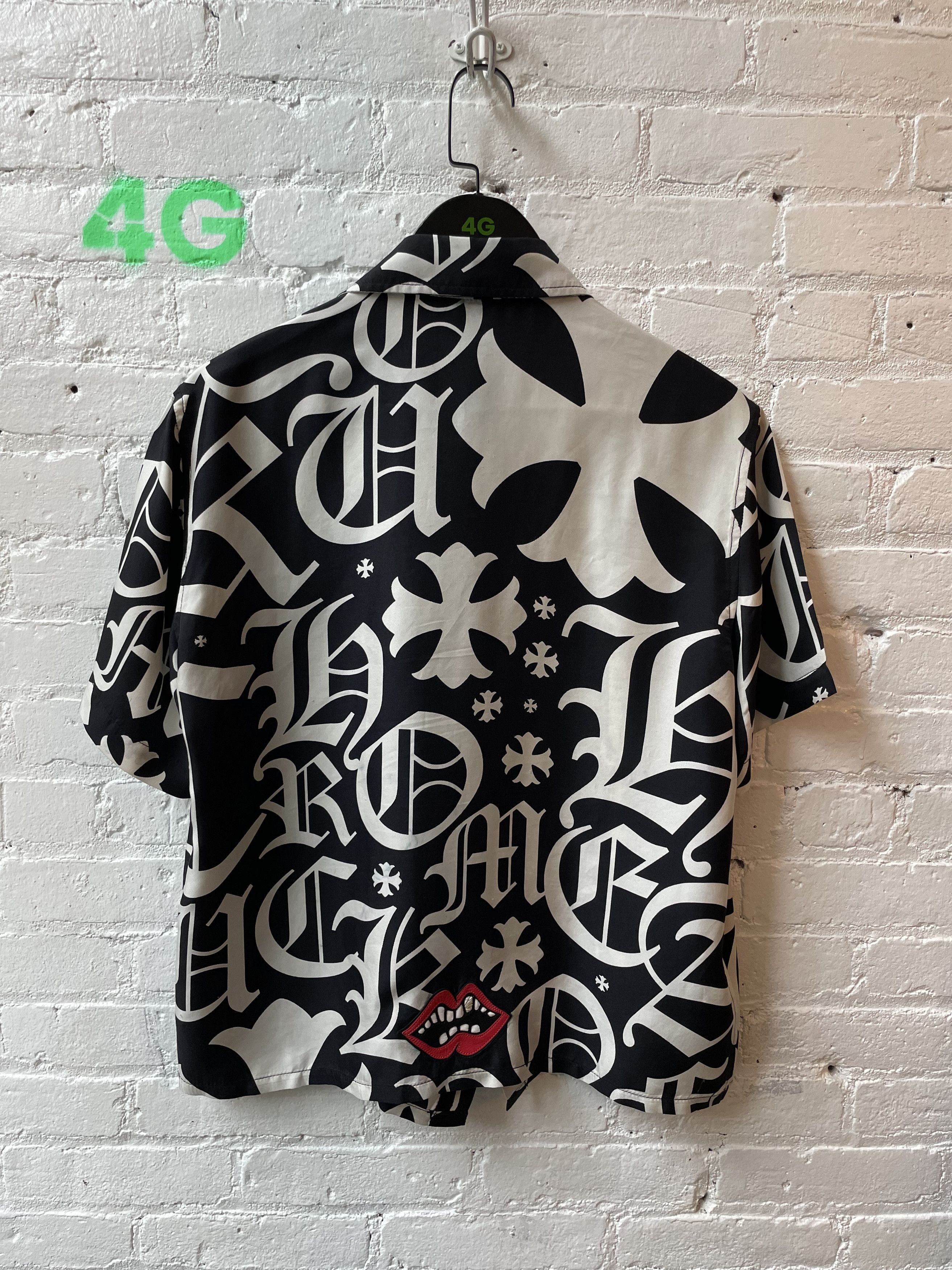 Chrome Hearts CHROME HEARTS SILKY GRAFFITI SHIRT Size US M / EU 48-50 / 2 - 4 Thumbnail