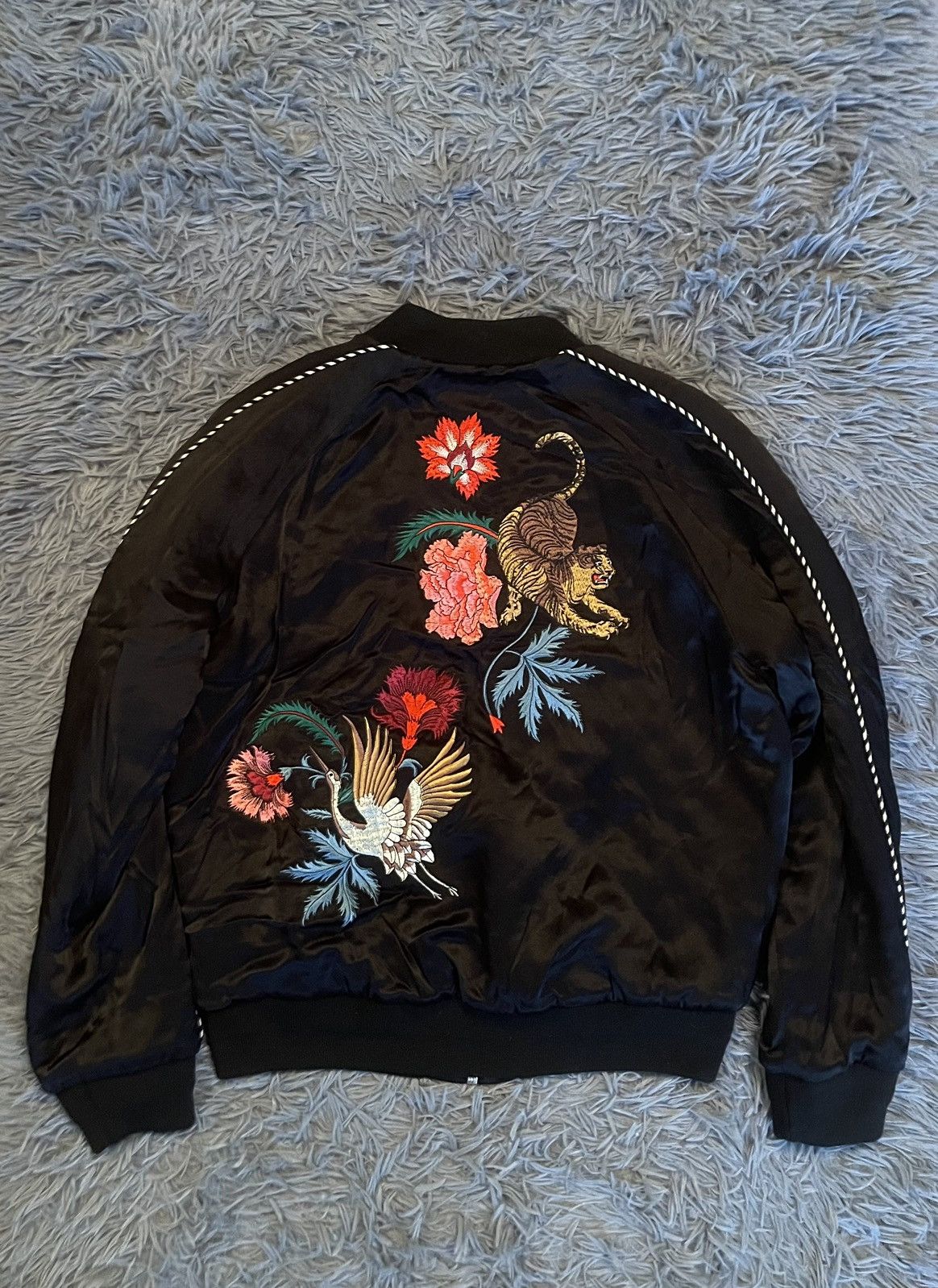 Sandro Sandro Sukajan souvenir Japanese style avant garde jacket Size M / US 6-8 / IT 42-44 - 1 Thumbnail