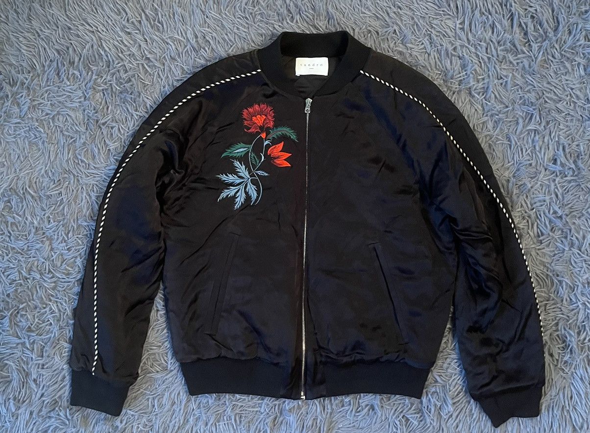 Sandro Sandro Sukajan souvenir Japanese style avant garde jacket Size M / US 6-8 / IT 42-44 - 14 Thumbnail