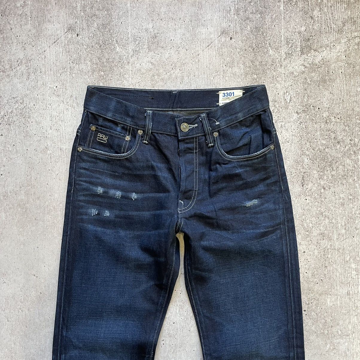 G-Star G-star raw 3301 denim jeans Size US 30 / EU 46 - 4 Thumbnail
