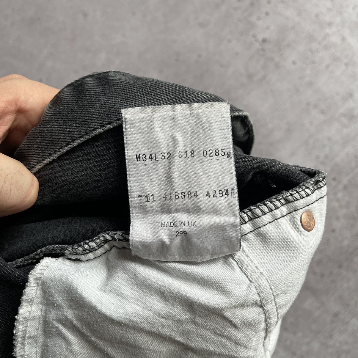 Levi's × Vintage Levis 618 02 vintage jeans made in UK Size US 34 / EU 50 - 11 Thumbnail