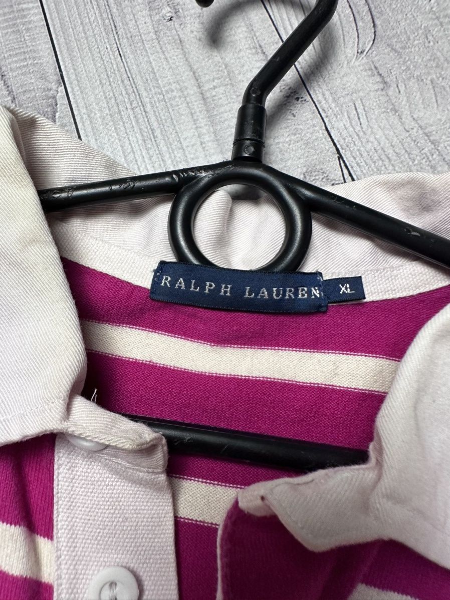Other Vintage polo Ralph Lauren women’s rugby striped pink XL Size XL / US 12-14 / IT 48-50 - 3 Thumbnail