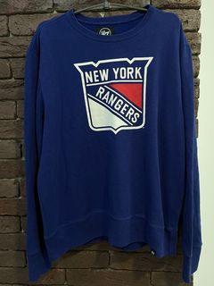New York Rangers Rare Retro Black Lady Liberty CCM Center Ice Jersey Medium