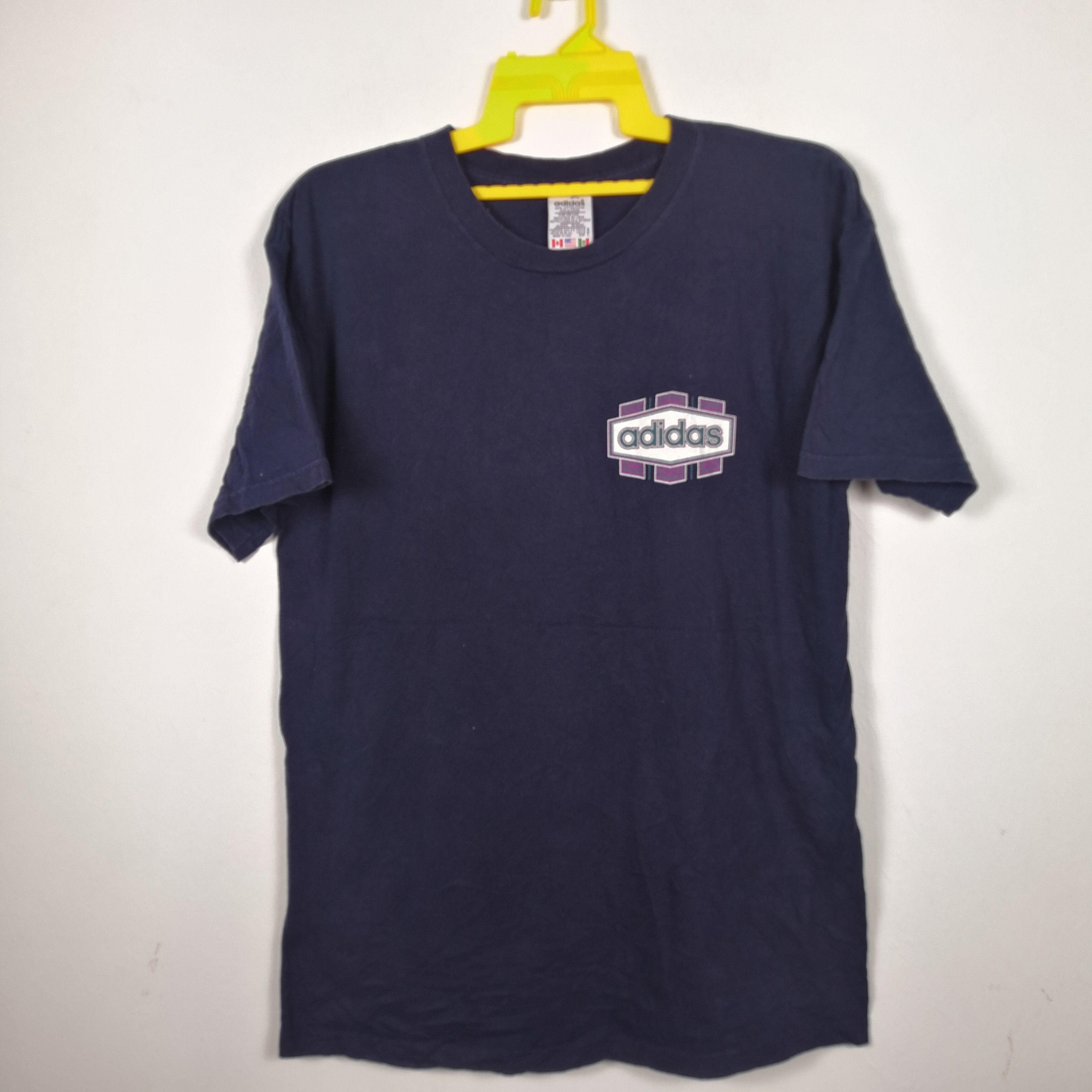 Vintage Vintage 90s Adidas T-Shirt Adidas Tee Adidas 56789 Size US L / EU 52-54 / 3 - 4 Thumbnail
