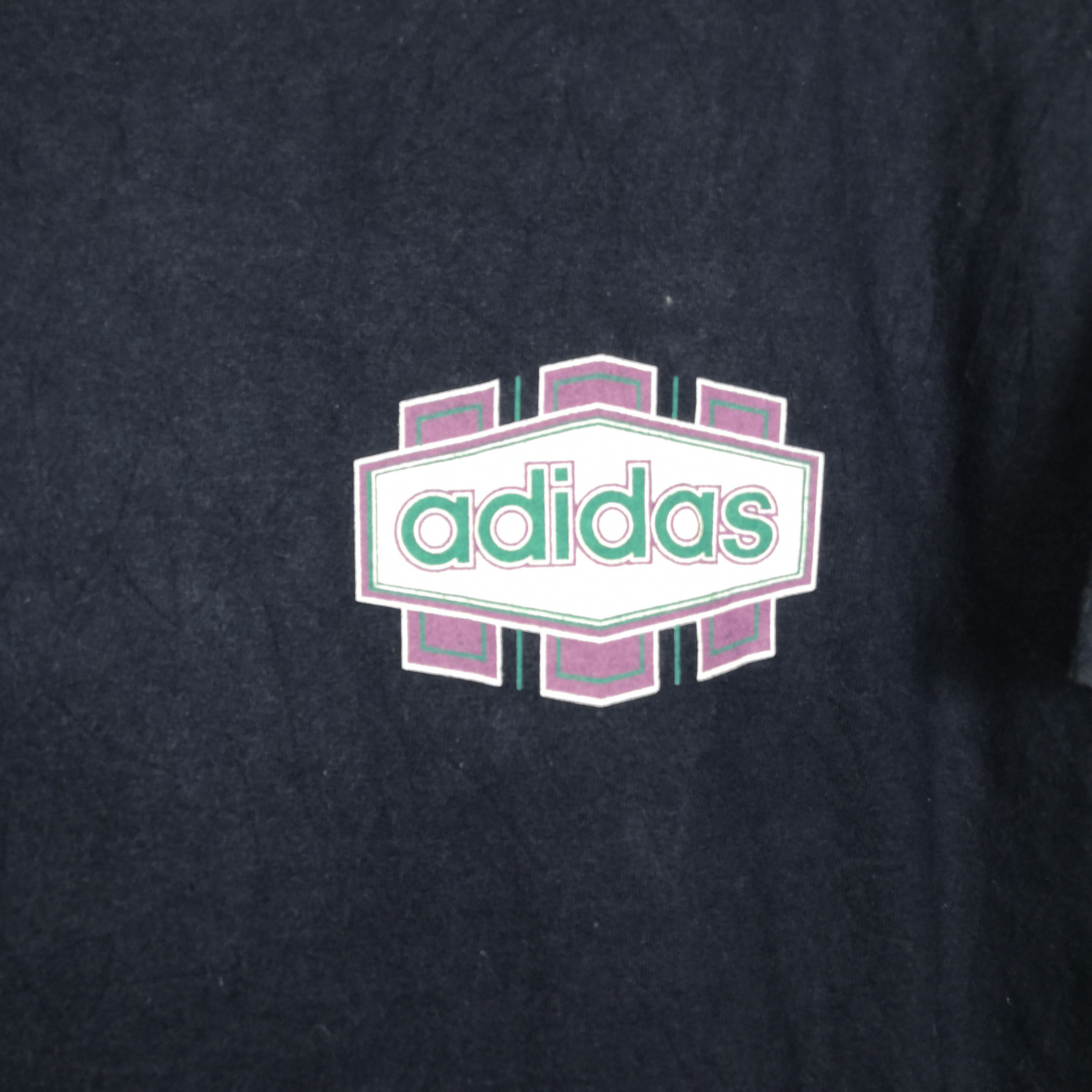 Vintage Vintage 90s Adidas T-Shirt Adidas Tee Adidas 56789 Size US L / EU 52-54 / 3 - 6 Thumbnail