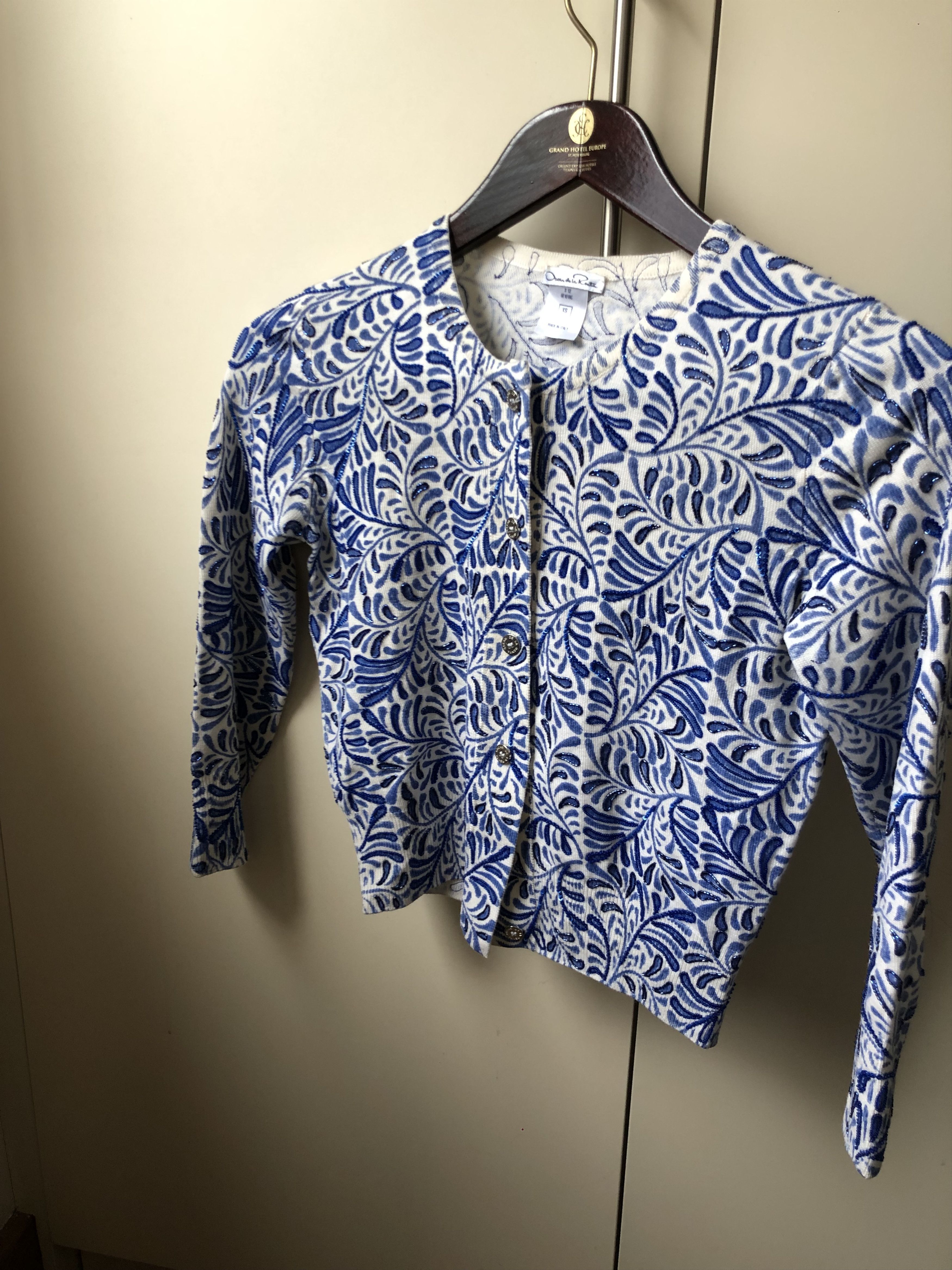 Merino Wool Sequins Cardigan