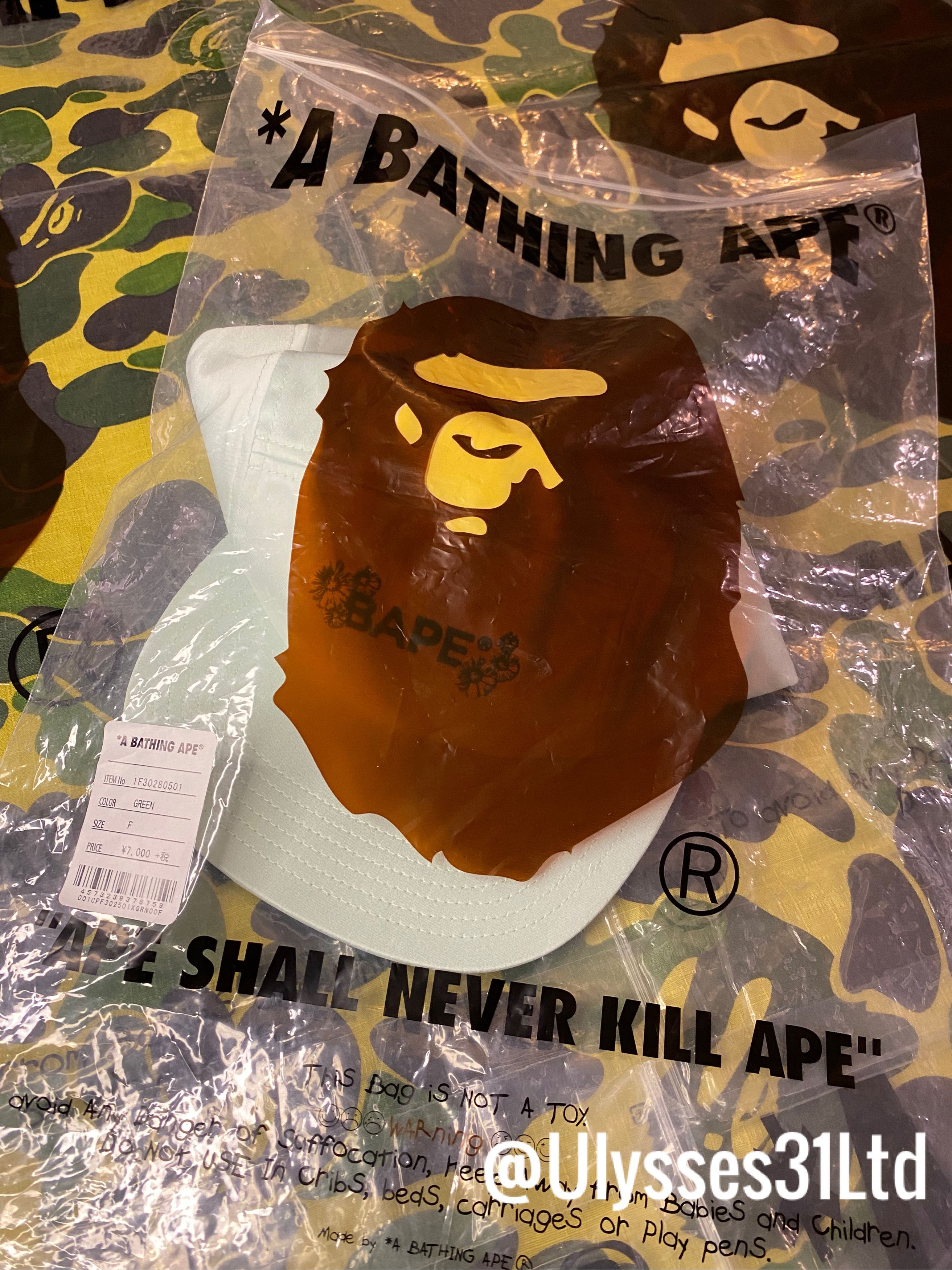 Bape Bape 5-Panel Hat Size ONE SIZE - 8 Thumbnail