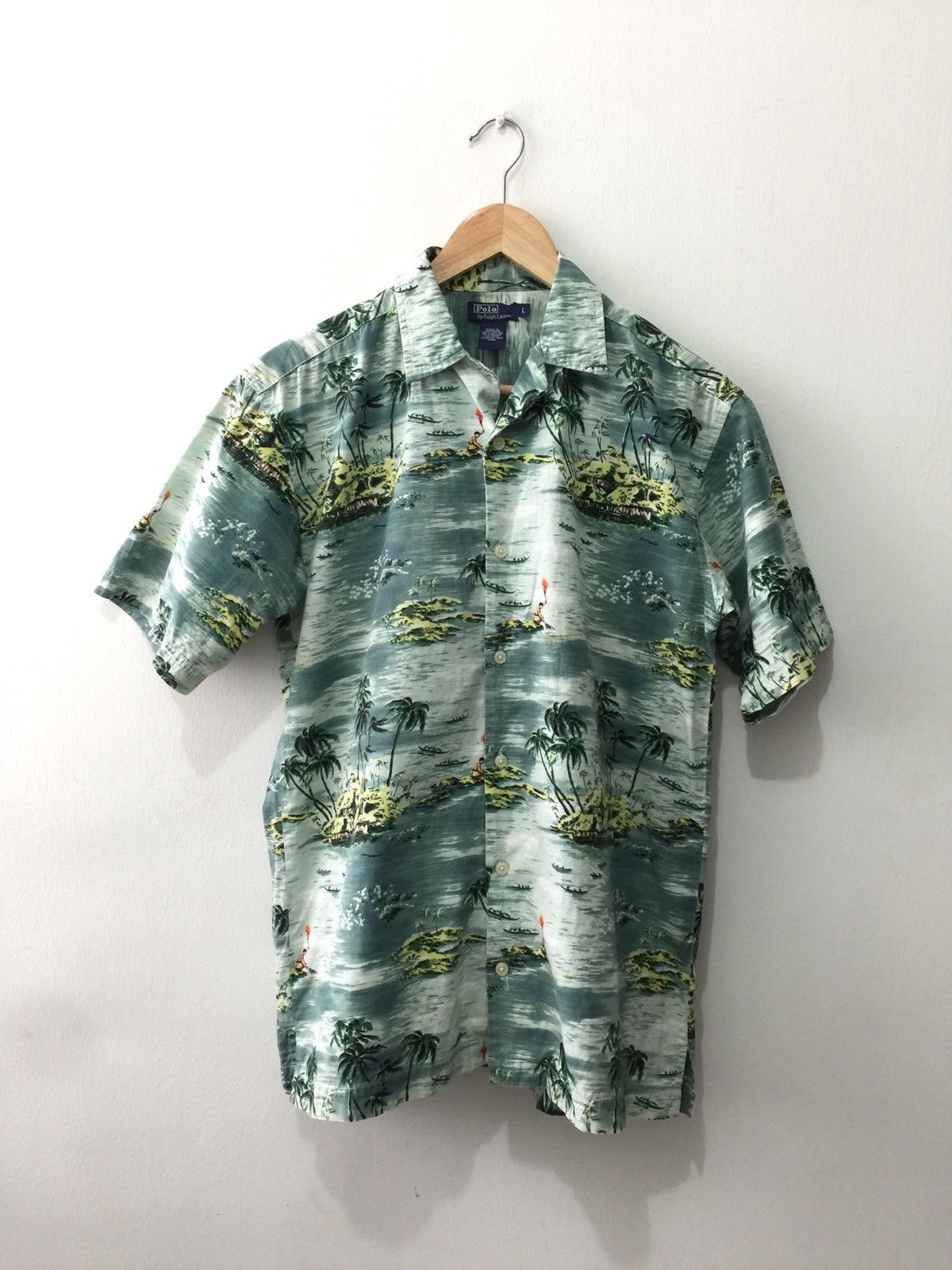 Polo Ralph Lauren Polo Ralph Lauren Hawaiin Shirts Size US L / EU 52-54 / 3 - 1 Thumbnail