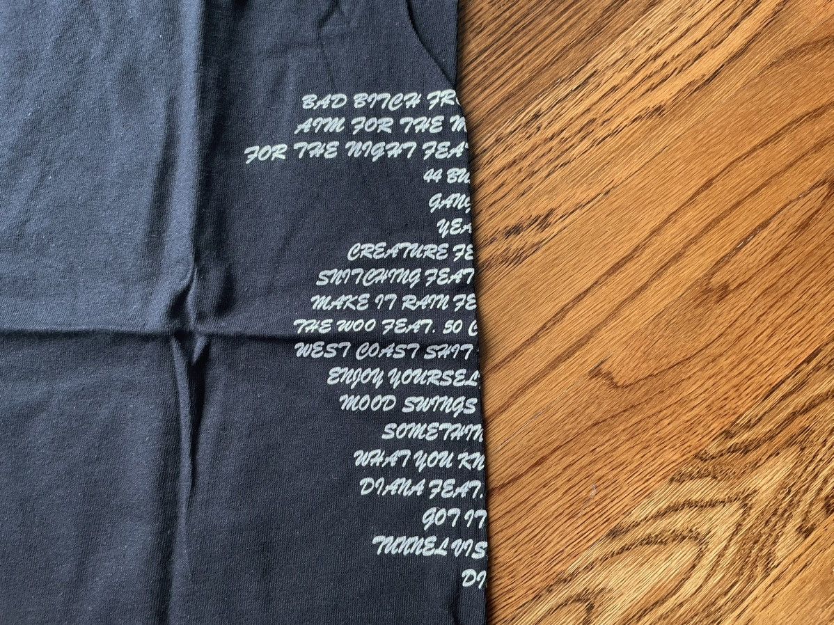Vlone Small Vlone Tracklist Pop Smoke Tee Black The Woo 999 Shirt Size US S / EU 44-46 / 1 - 4 Thumbnail