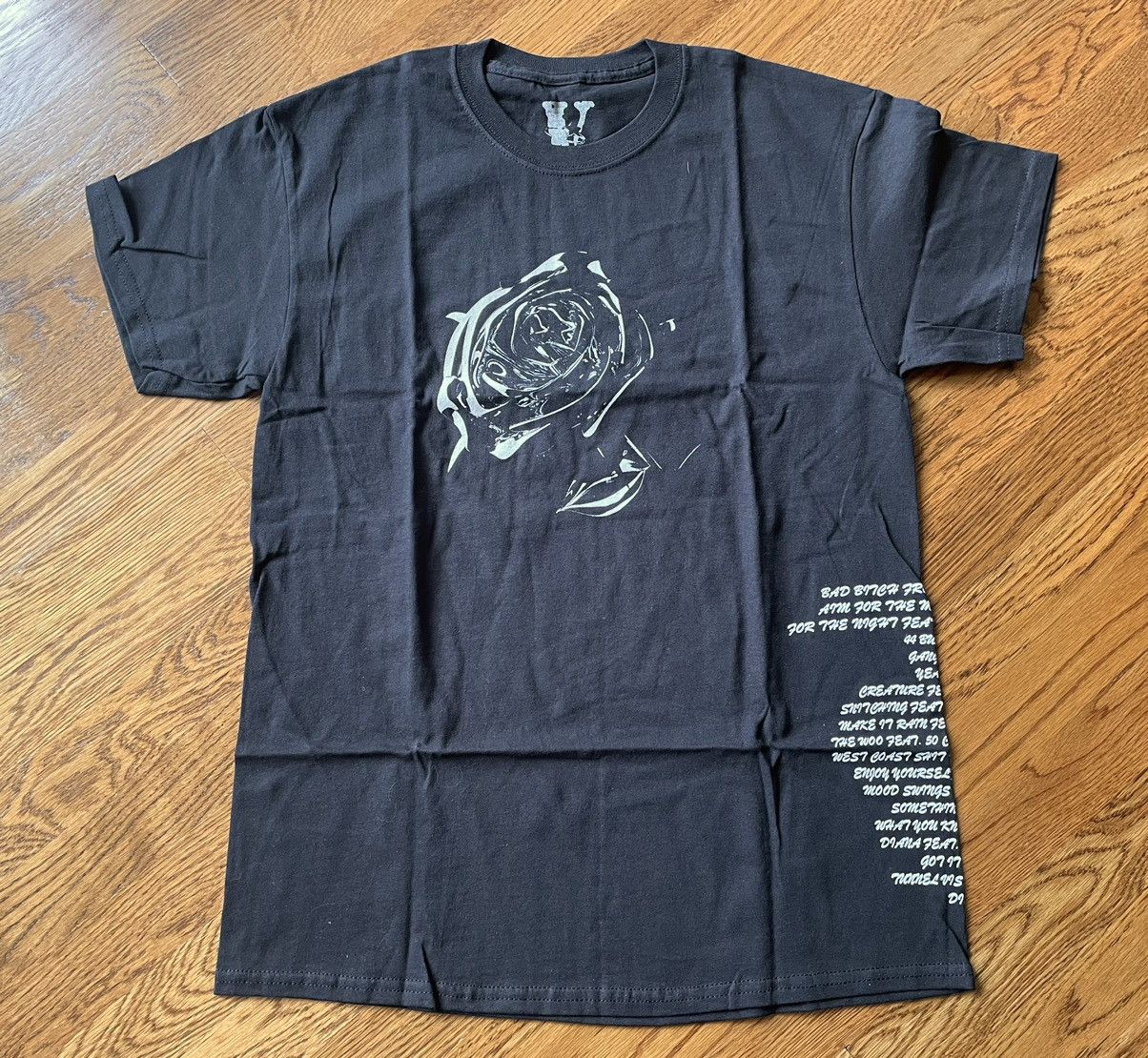 Vlone Small Vlone Tracklist Pop Smoke Tee Black The Woo 999 Shirt Size US S / EU 44-46 / 1 - 2 Thumbnail