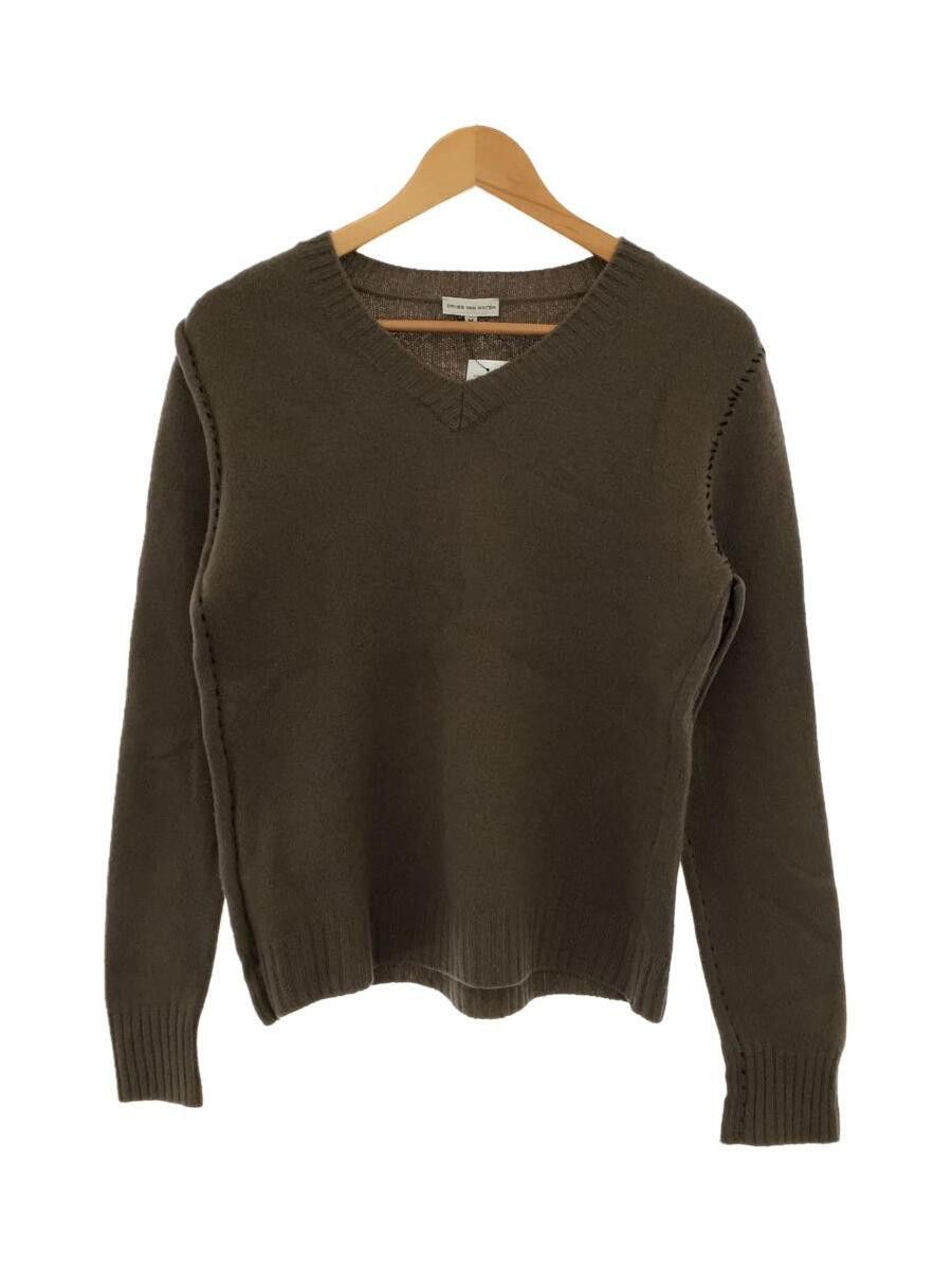 Dries Van Noten Archive Overlock Stitched Wool Knit Sweater Size US M / EU 48-50 / 2 - 1 Thumbnail