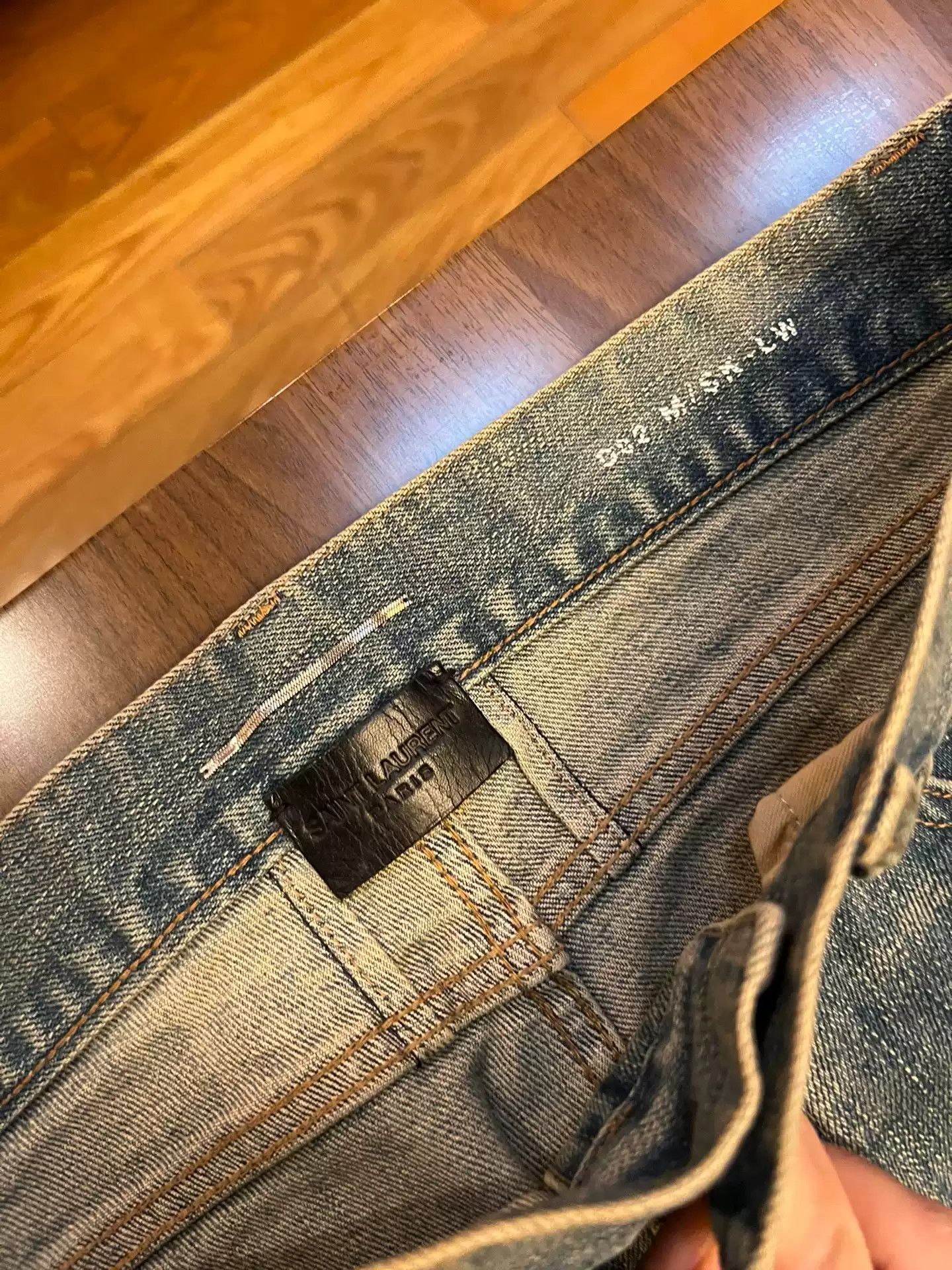 Yves Saint Laurent Saint Laurent 16Fw Denim Jean Size 29 Size US 32 / EU 48 - 3 Thumbnail