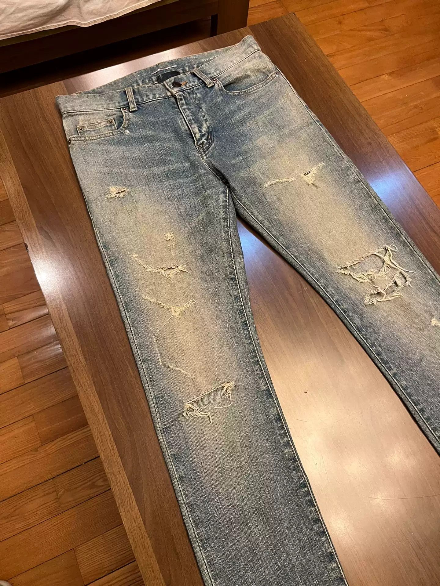 Yves Saint Laurent Saint Laurent 16Fw Denim Jean Size 29 Size US 32 / EU 48 - 1 Thumbnail