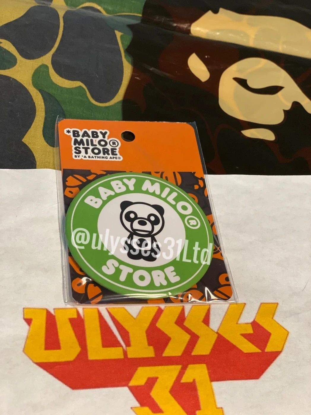 Bape Bape Baby Milo Mirror Size ONE SIZE - 4 Thumbnail